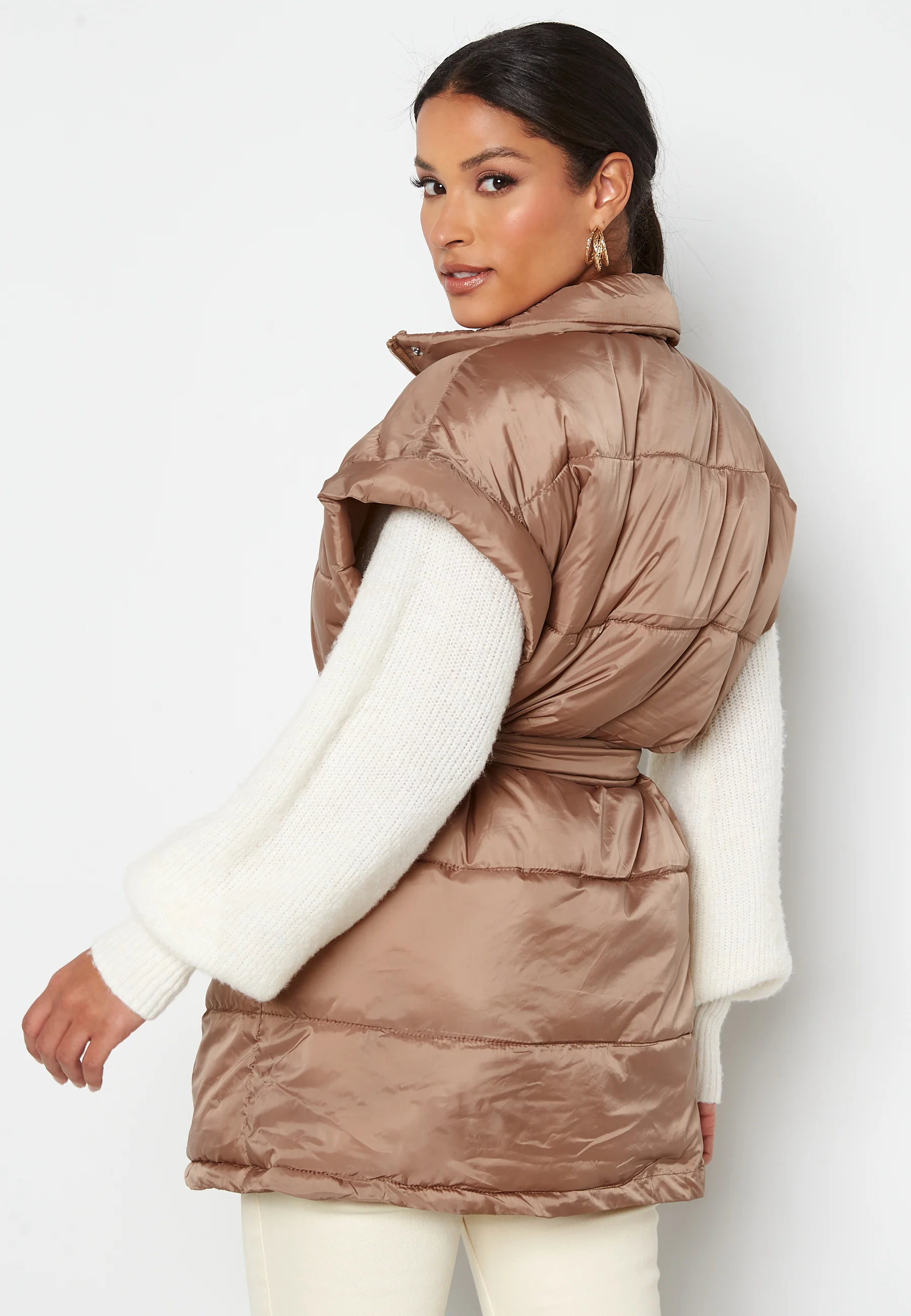 Misk Quilted Waistcoat - Image 3