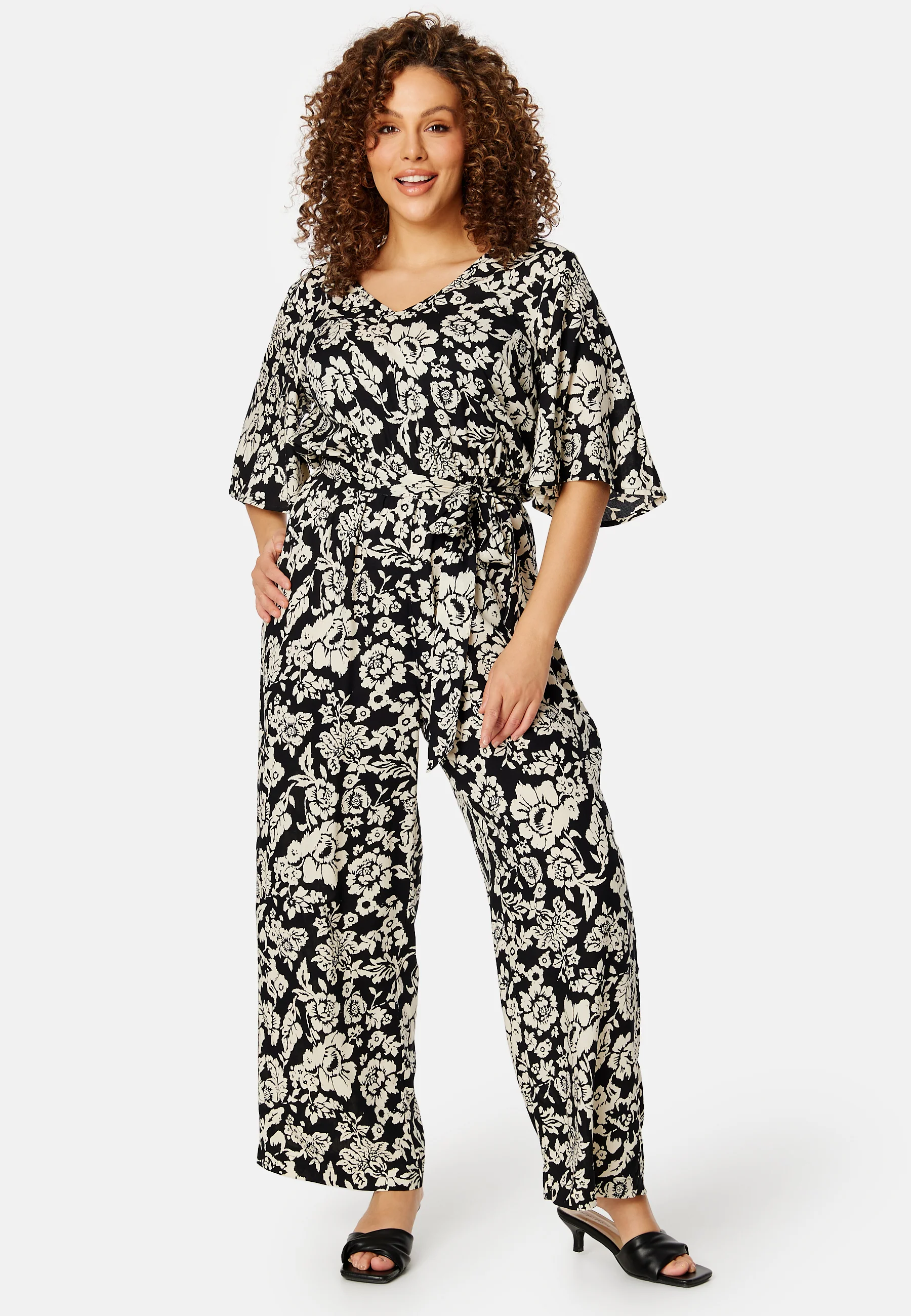 Mollie butterfly sleeve jumpsuit - Image 2