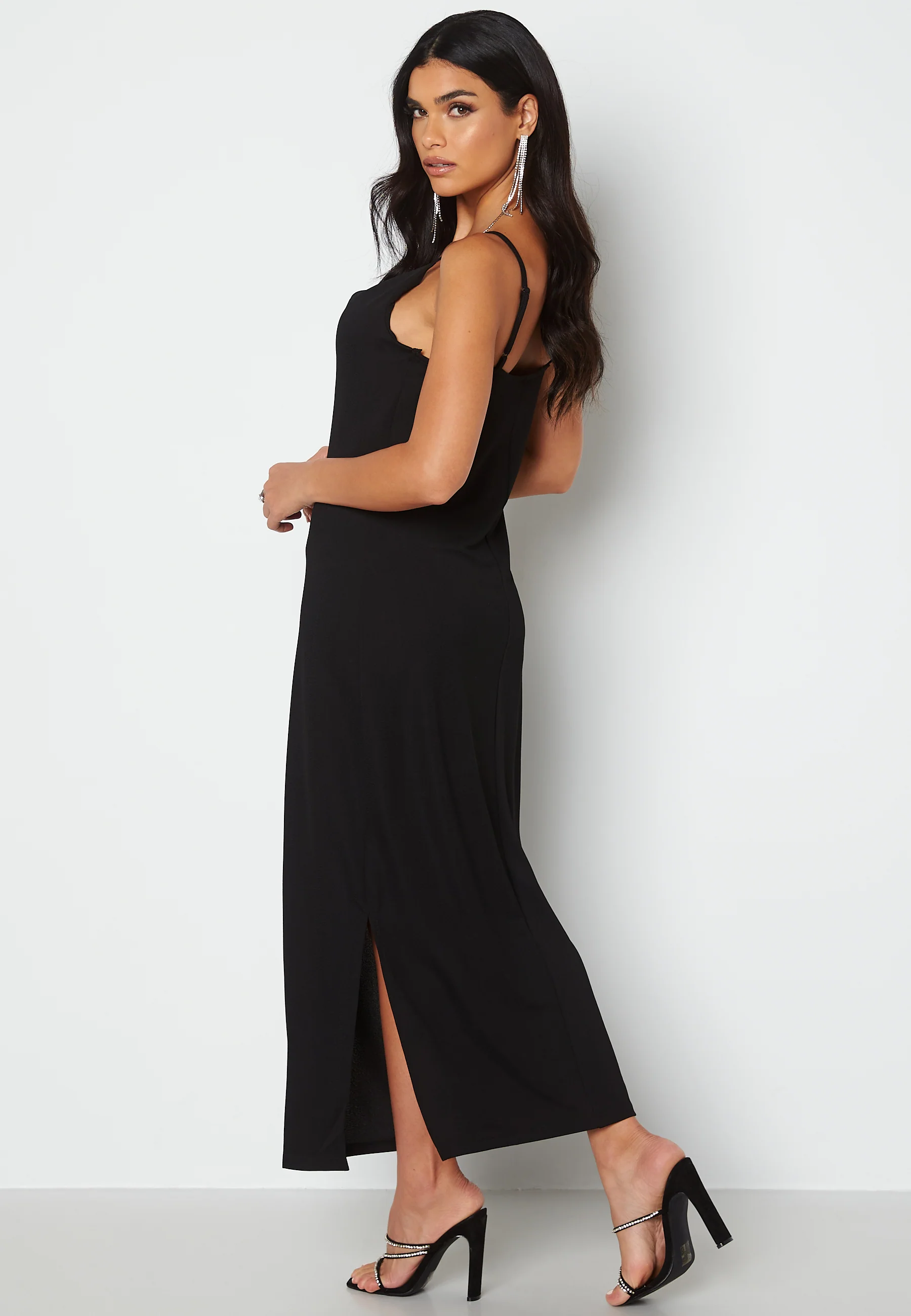 Monna S/L Slit Dress - Image 3