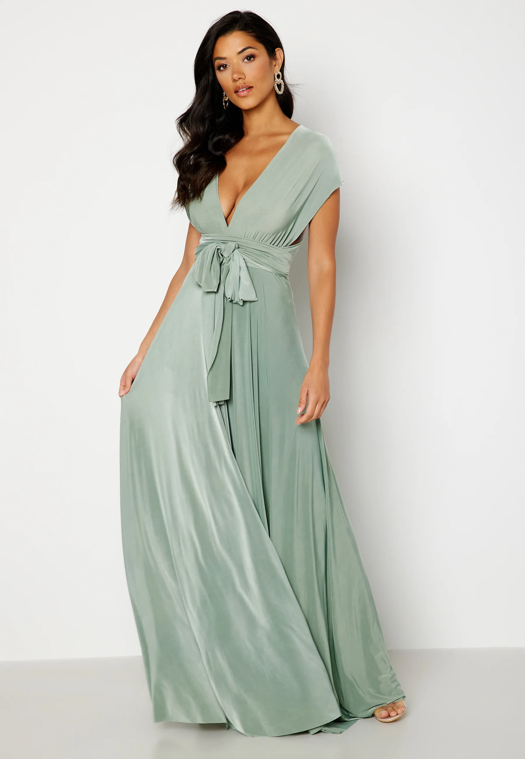 Multi Tie Maxi Dress - Image 5