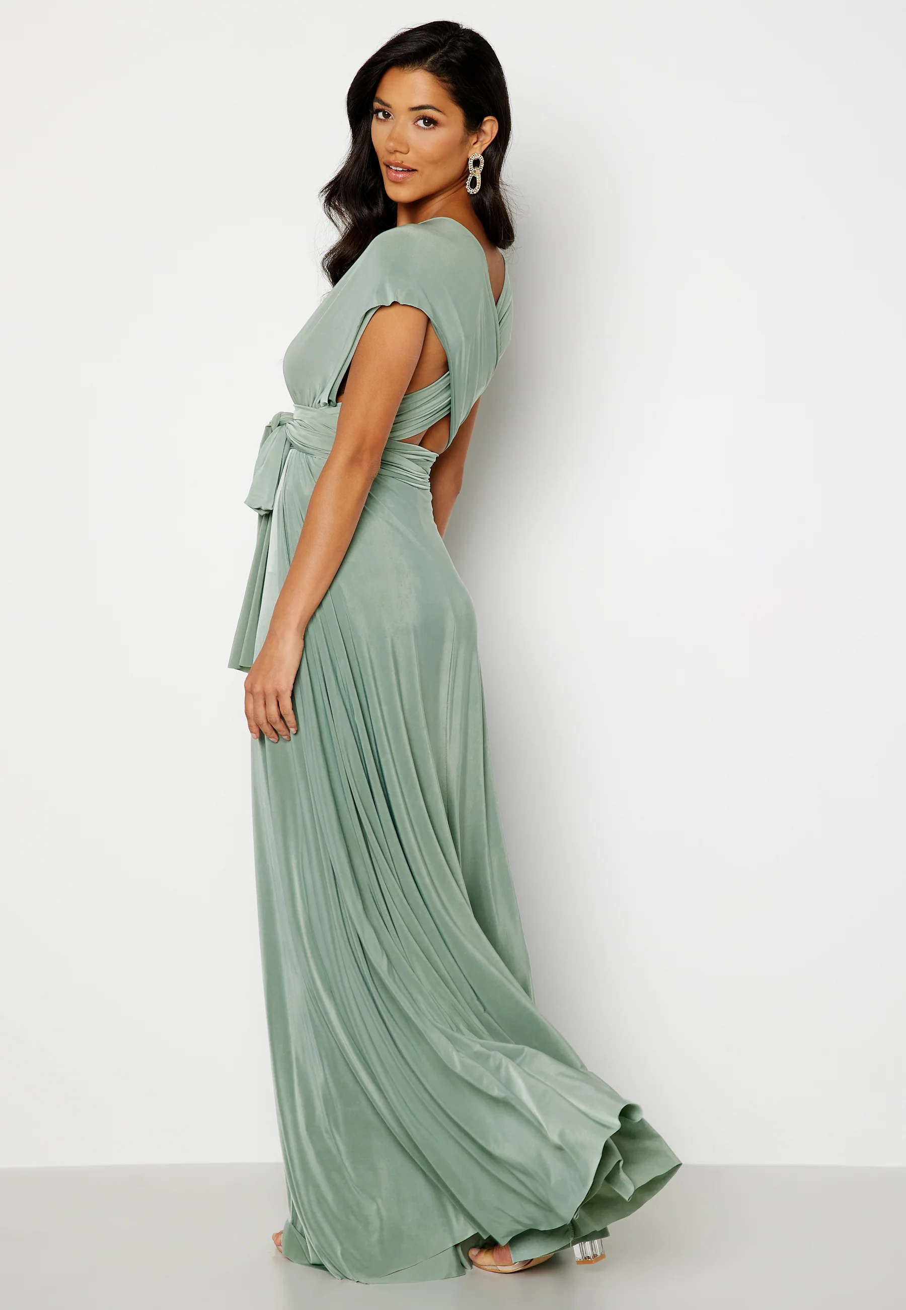 Multi Tie Maxi Dress - Image 6