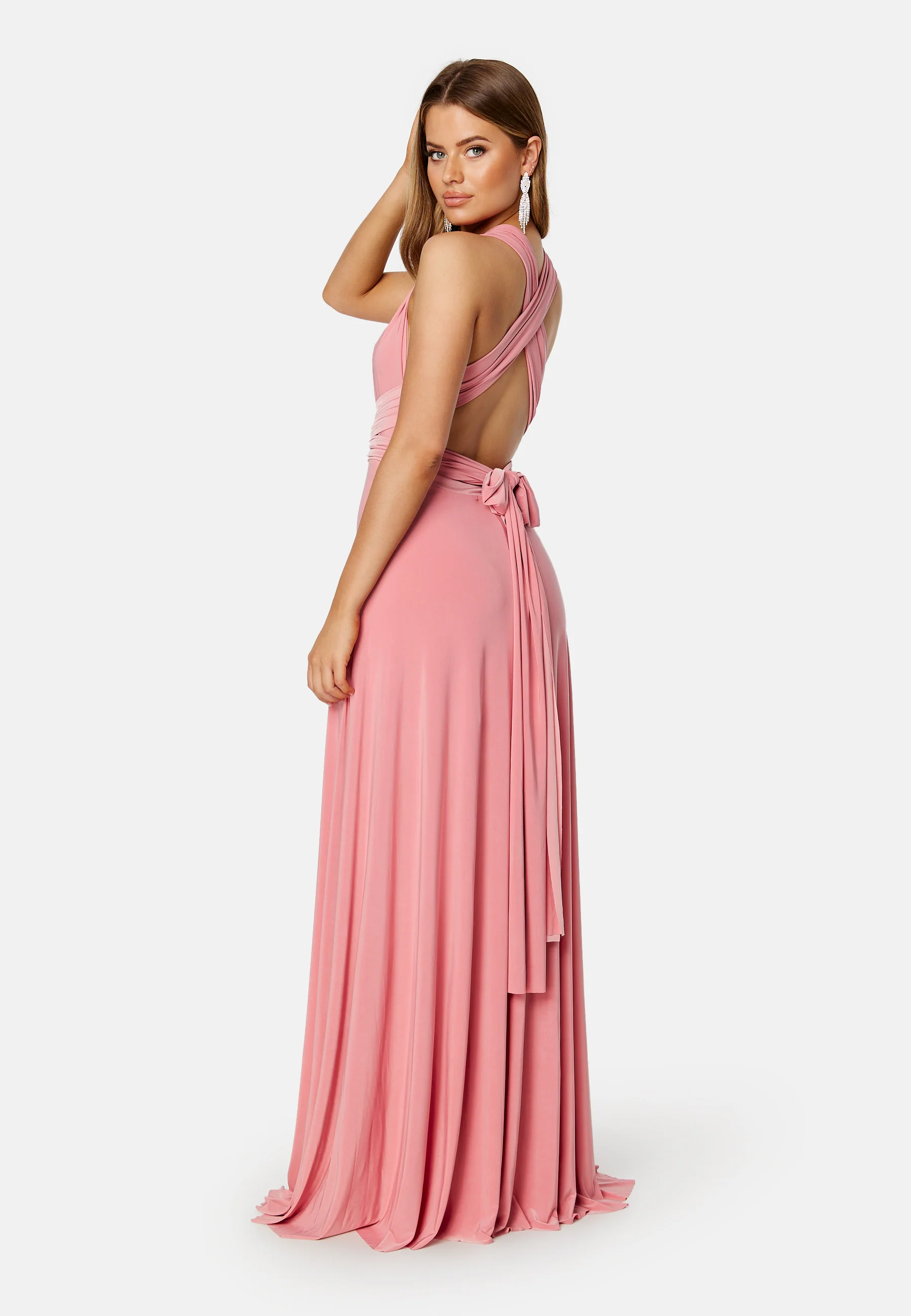 Multi Tie Maxi Dress - Image 4