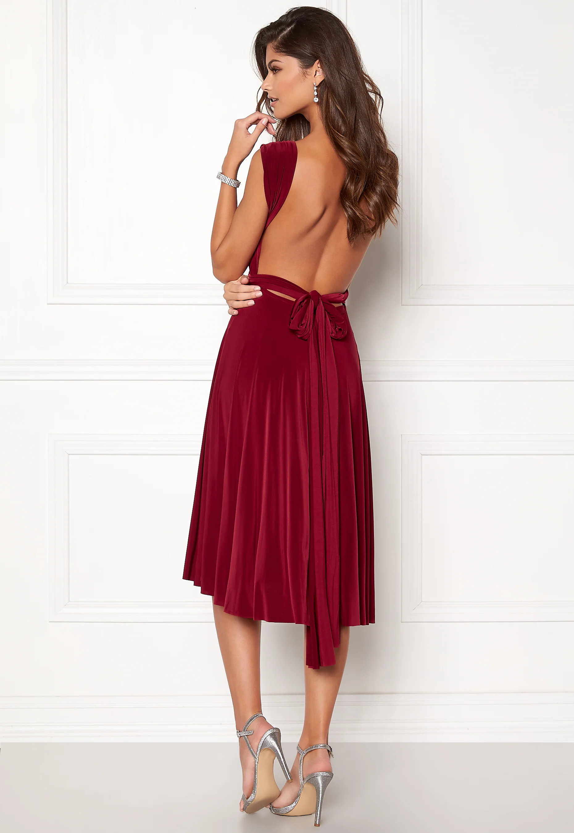 Multi Tie Midi Dress - Image 2