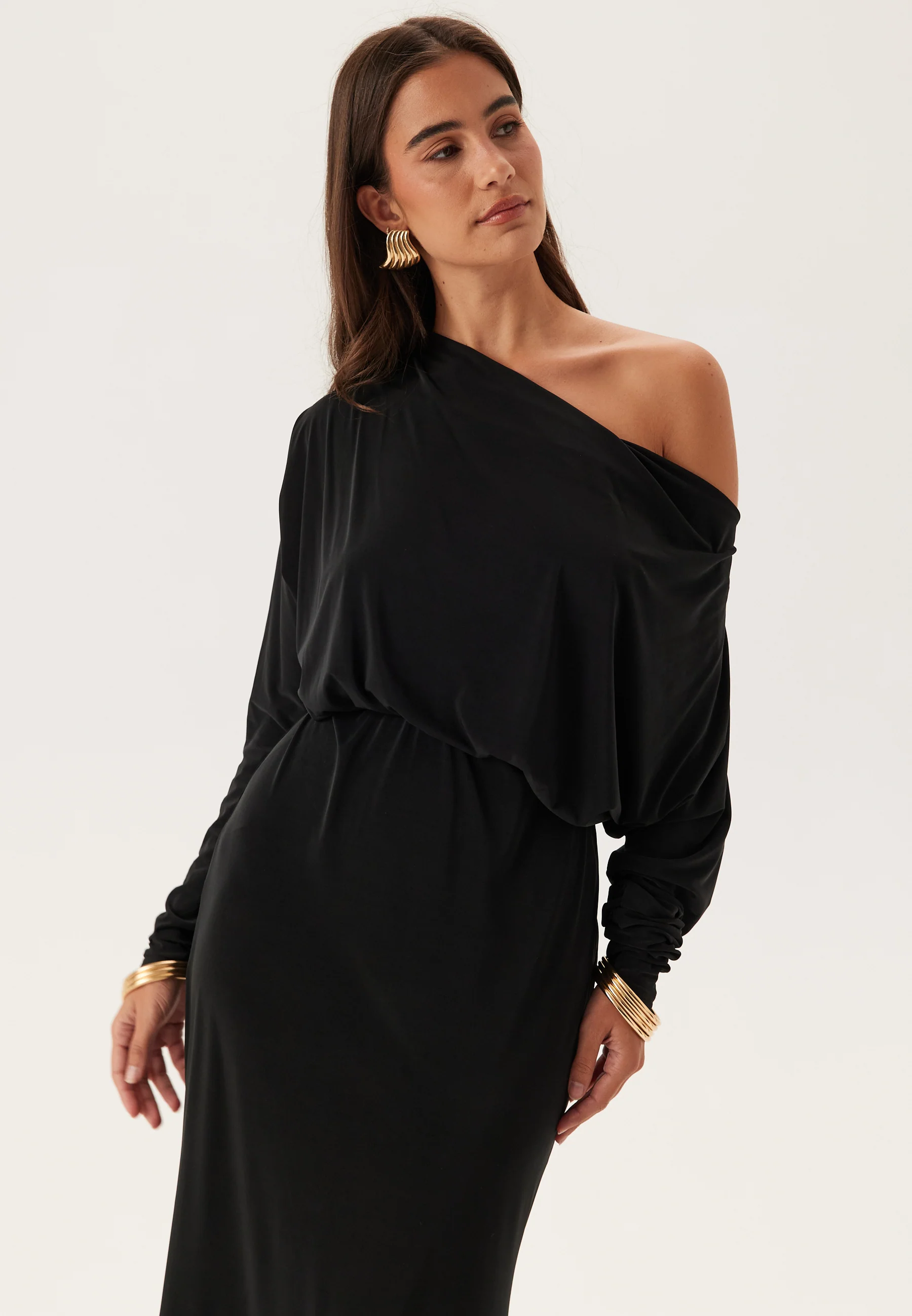 Multi Way Long Sleeve Maxi Dress - Image 3
