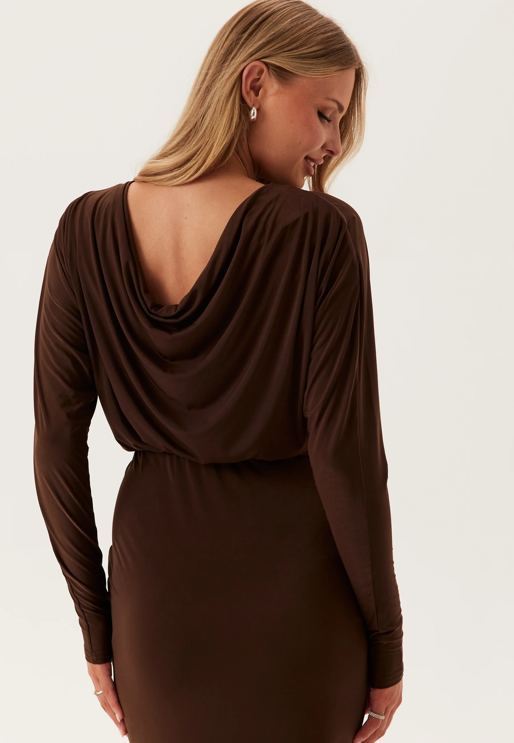 Multi Way Long Sleeve Maxi Dress - Image 3