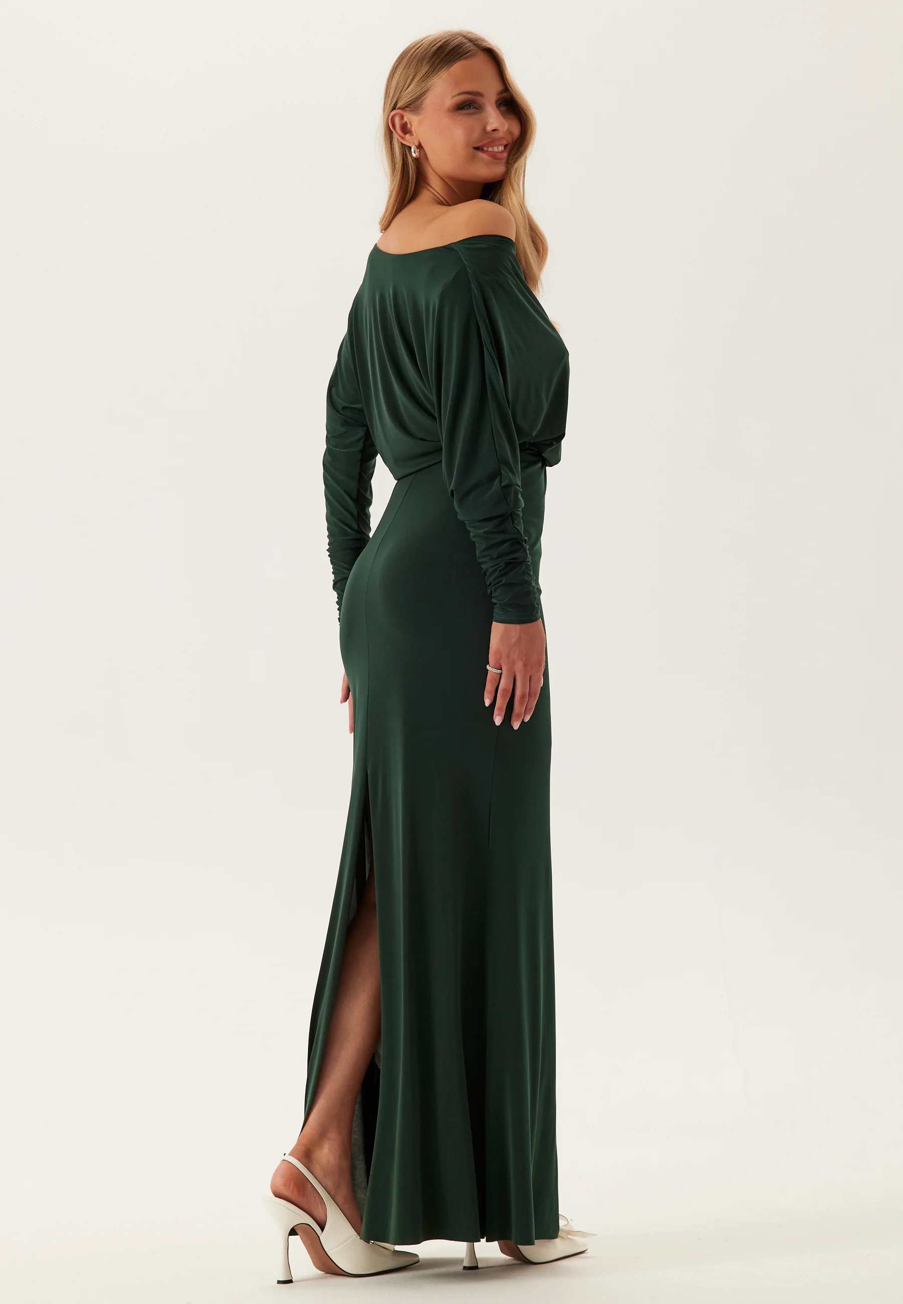 Multi Way Long Sleeve Maxi Dress - Image 3