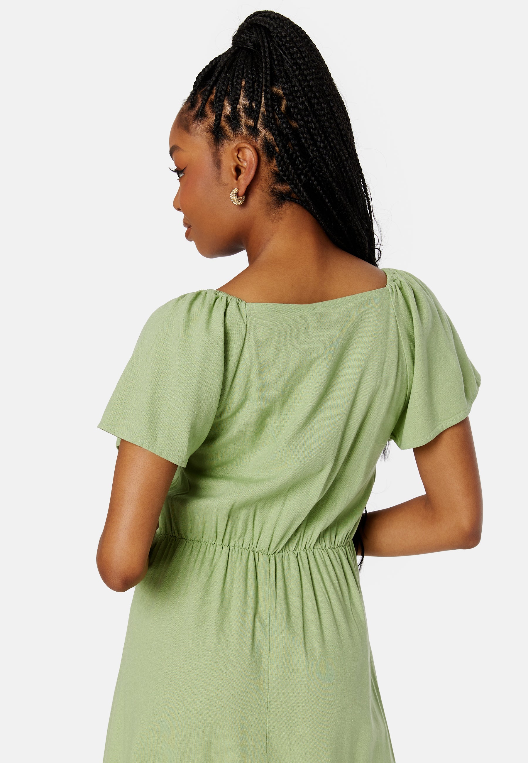 Mymilo SS Calf Dress - Image 5