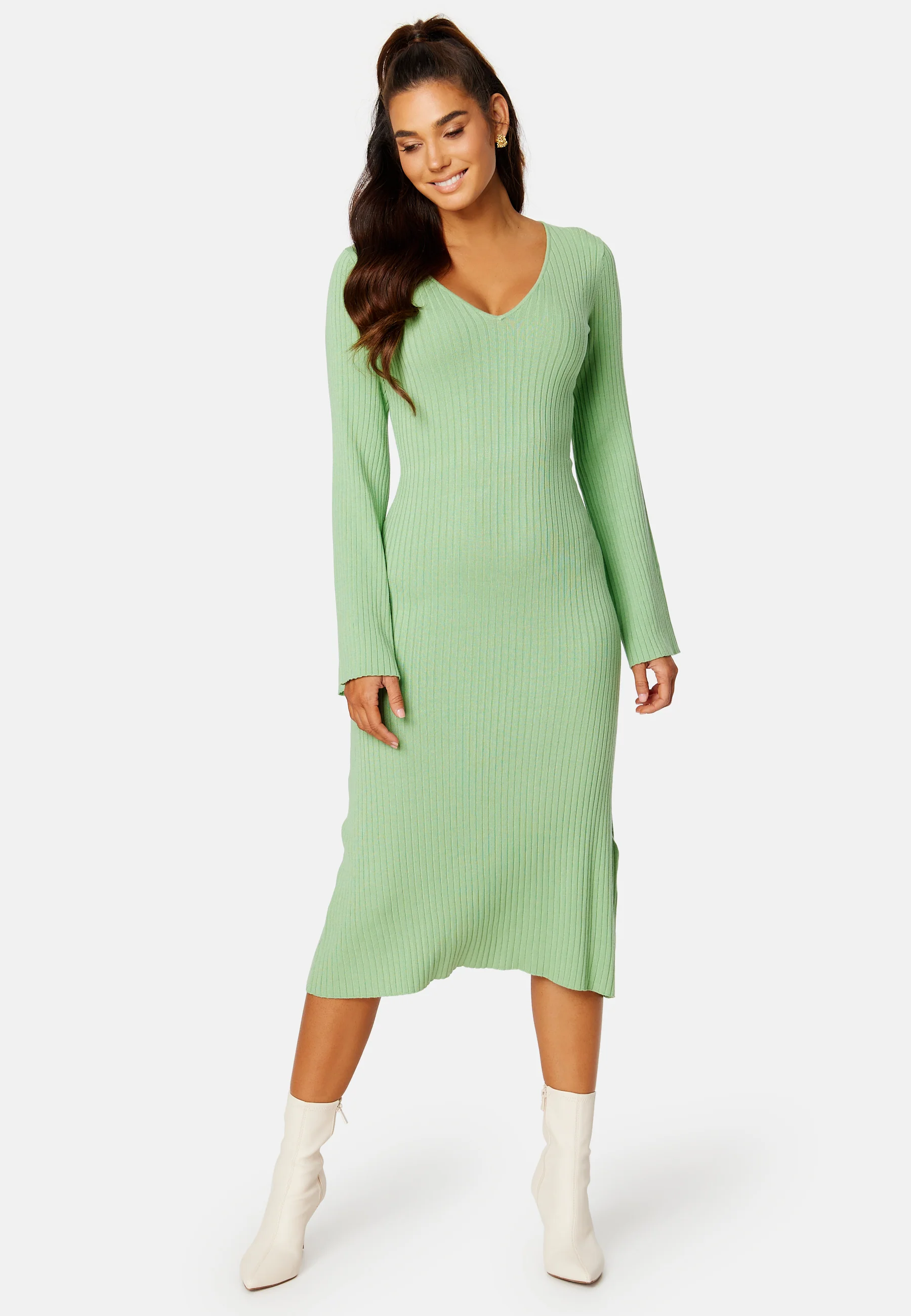 Naja v-neck dress - Image 2