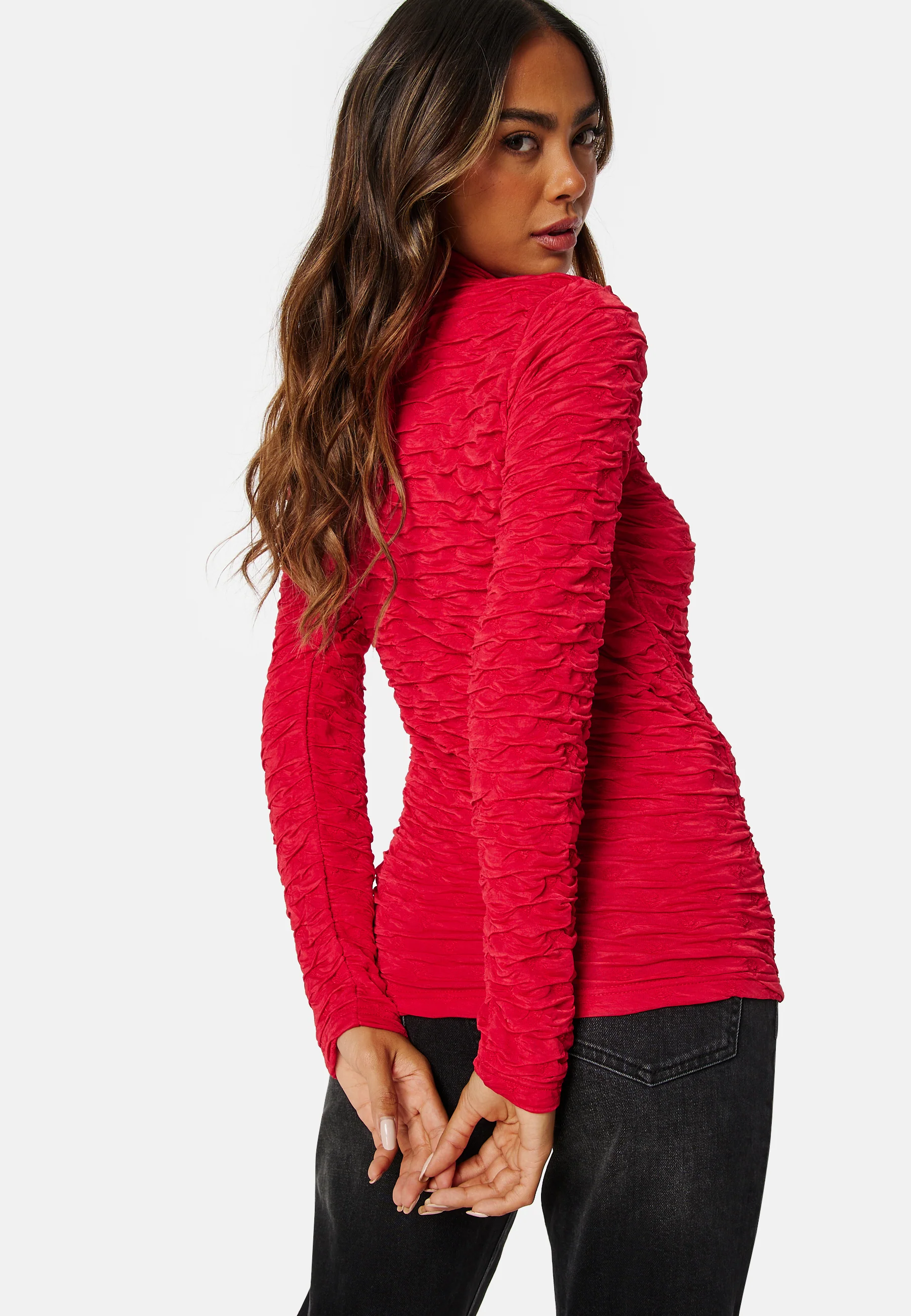 Nancy Roll Neck Top - Image 2