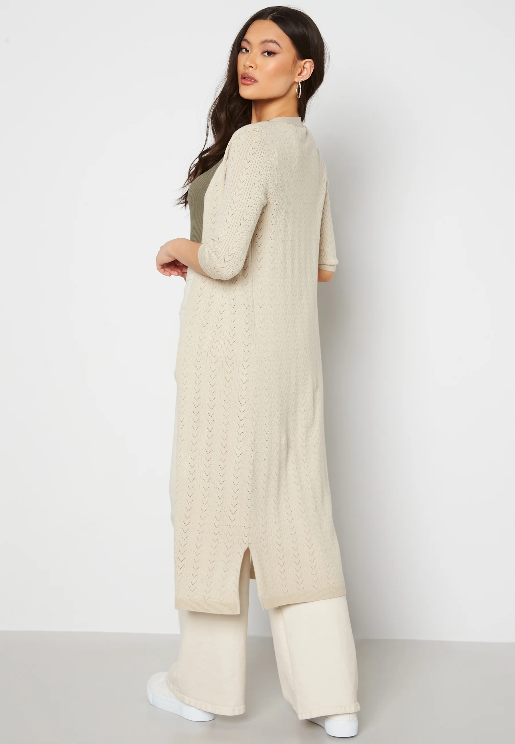 Natacha fine knitted cardigan - Image 2