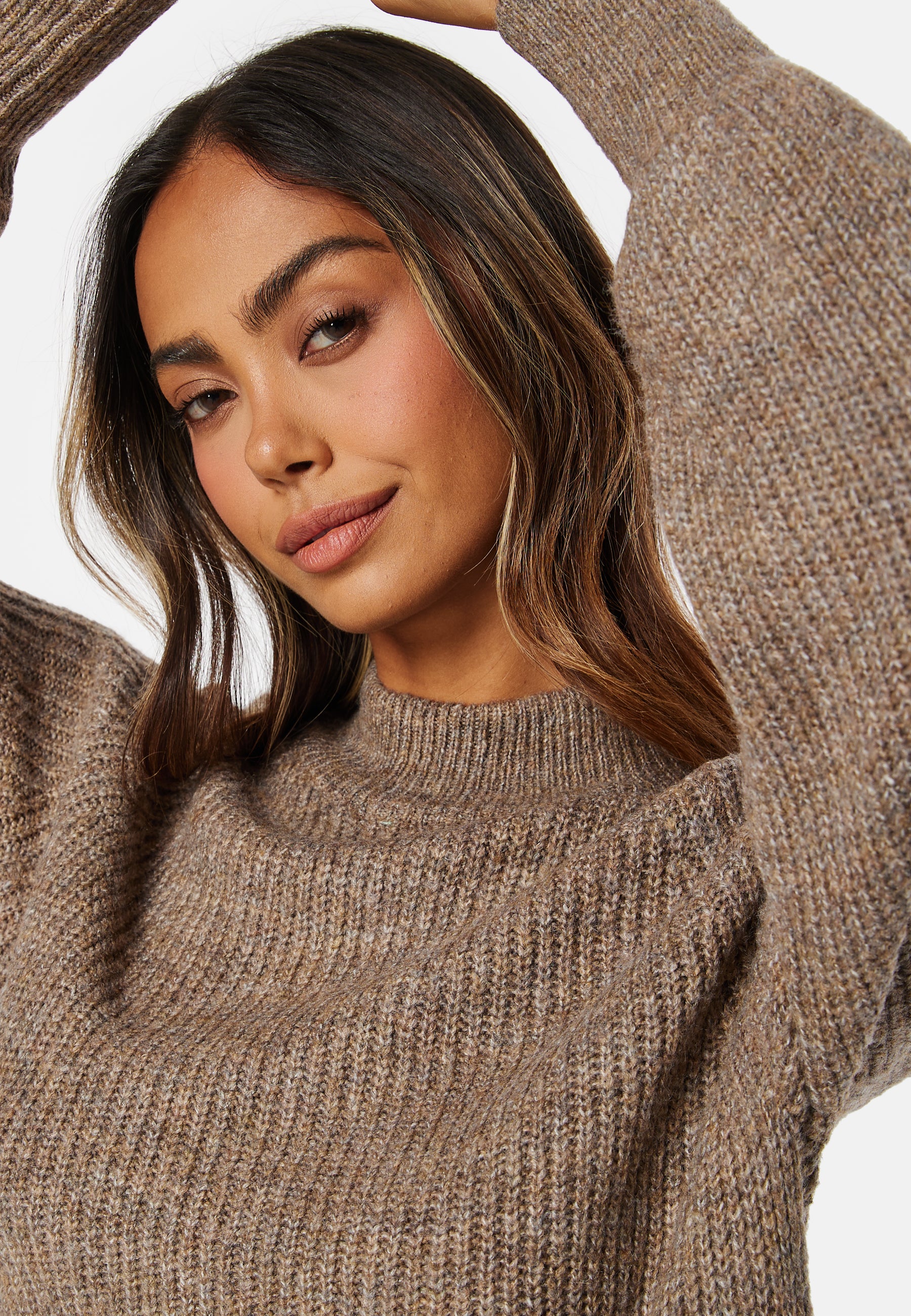 Natalee LS O-Neck Knit Dress - Image 4