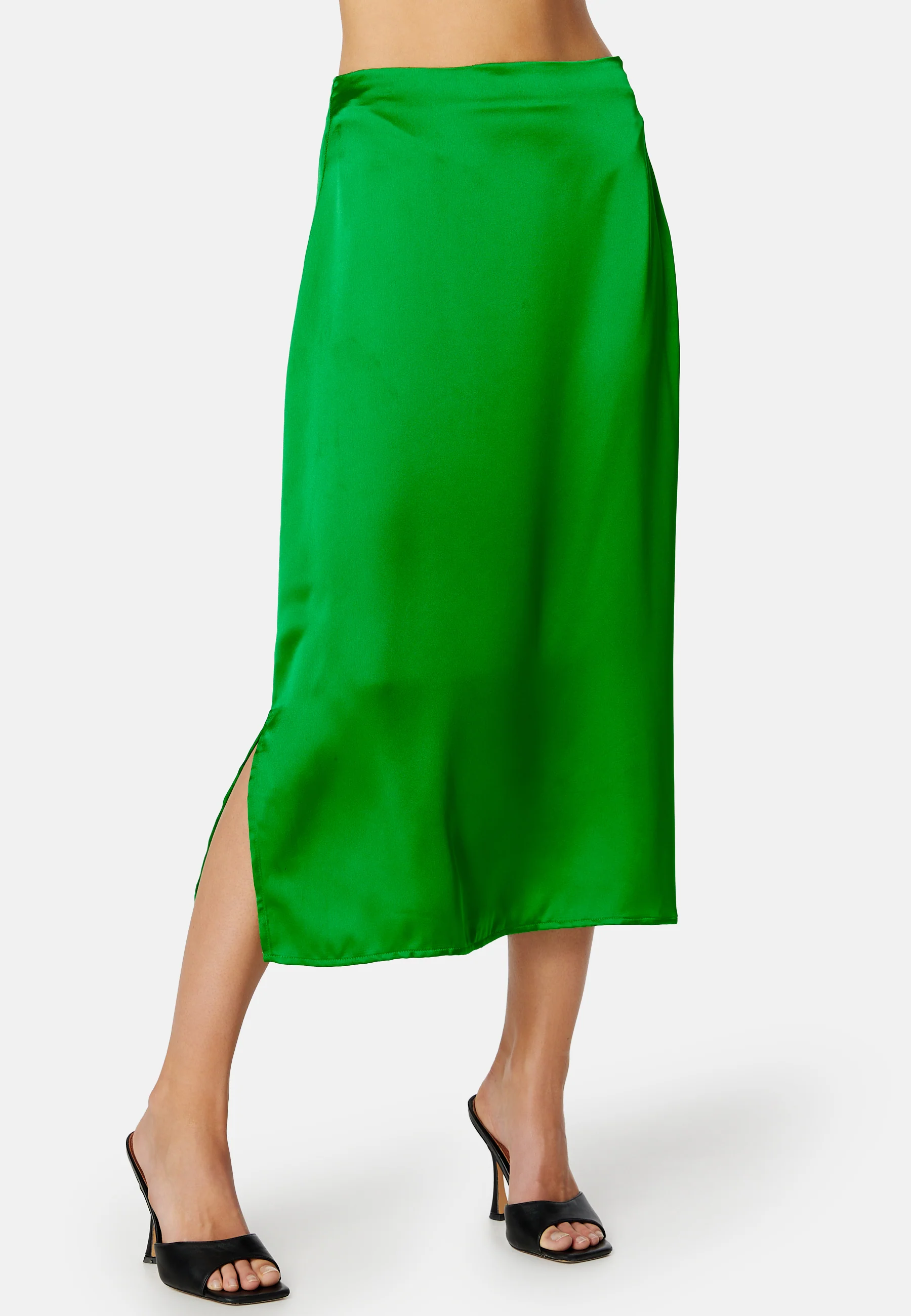Naya HW Sateen Midi Skirt - Image 3