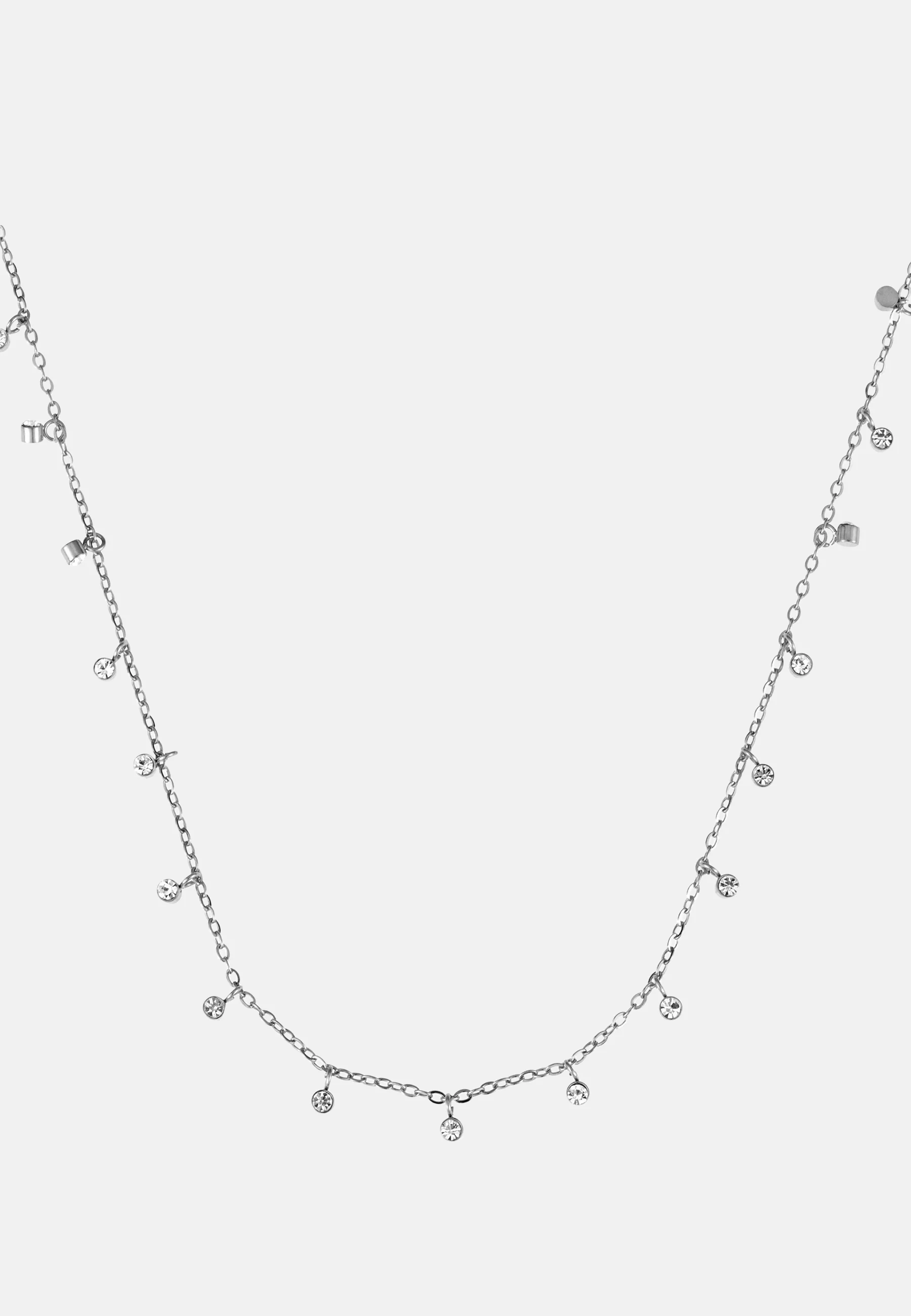Necklace With Multi Crystal Charms - Image 2