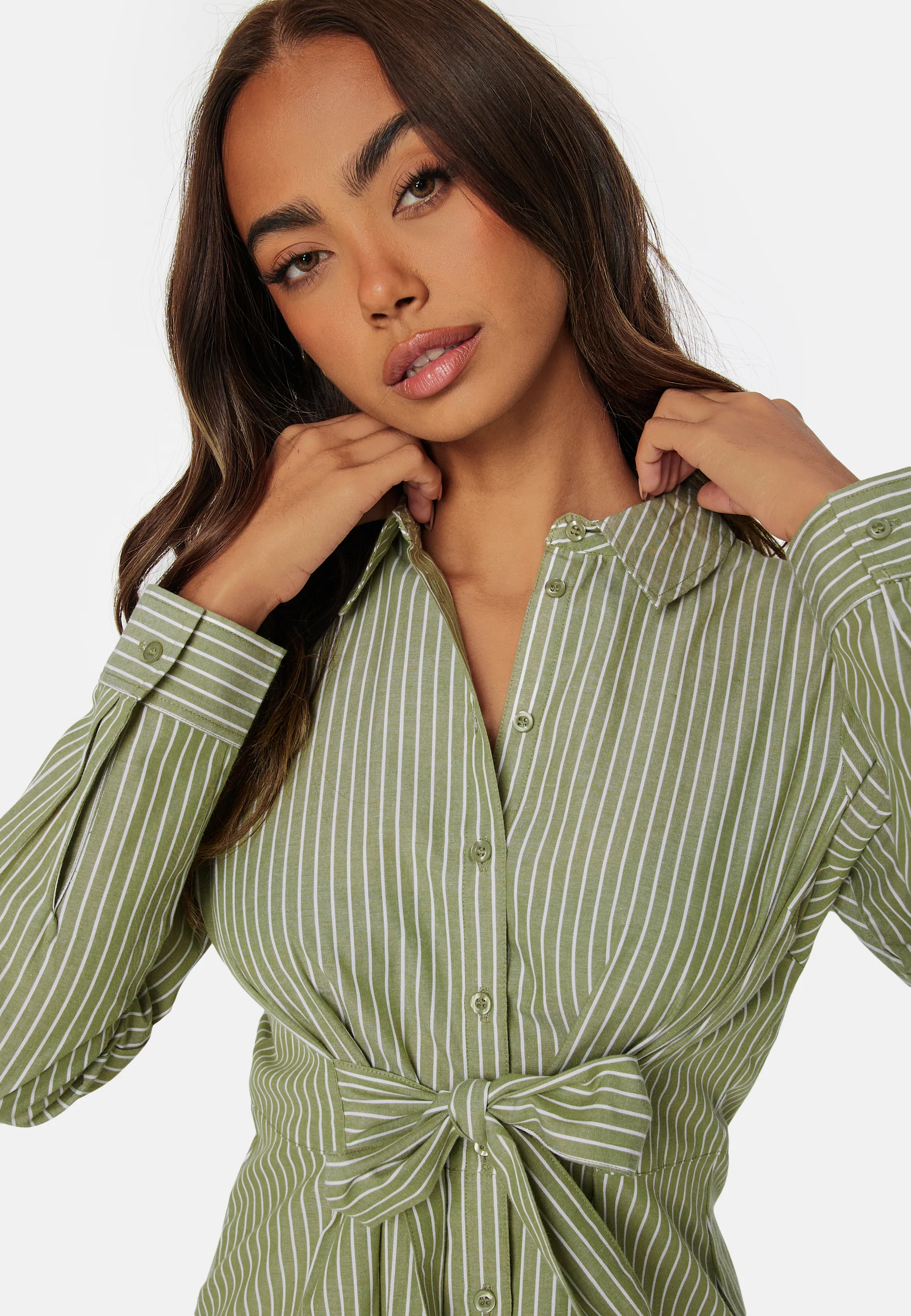 Nelinda Cotton Shirt dress - Image 2