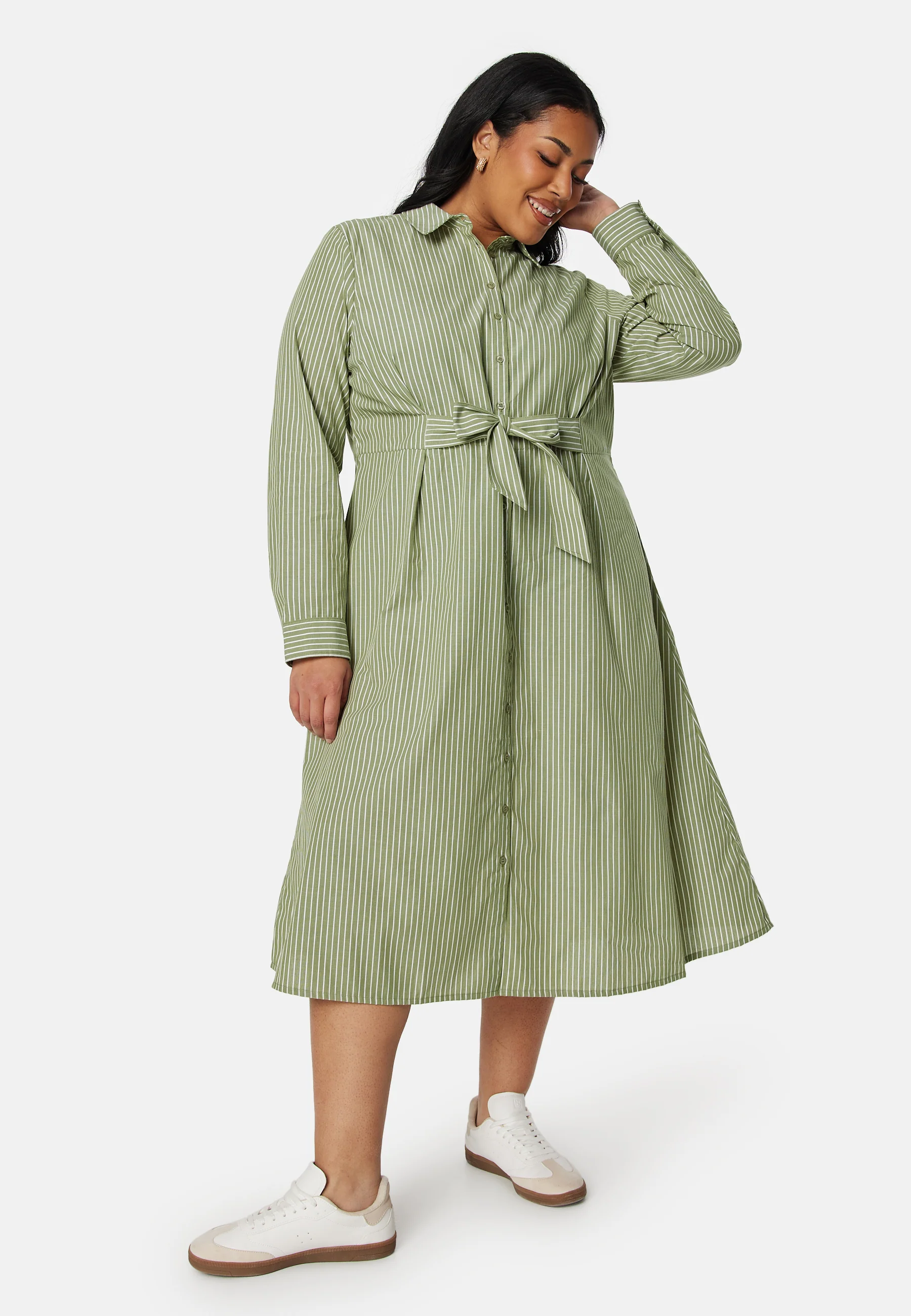 Nelinda Cotton Shirt dress - Image 6