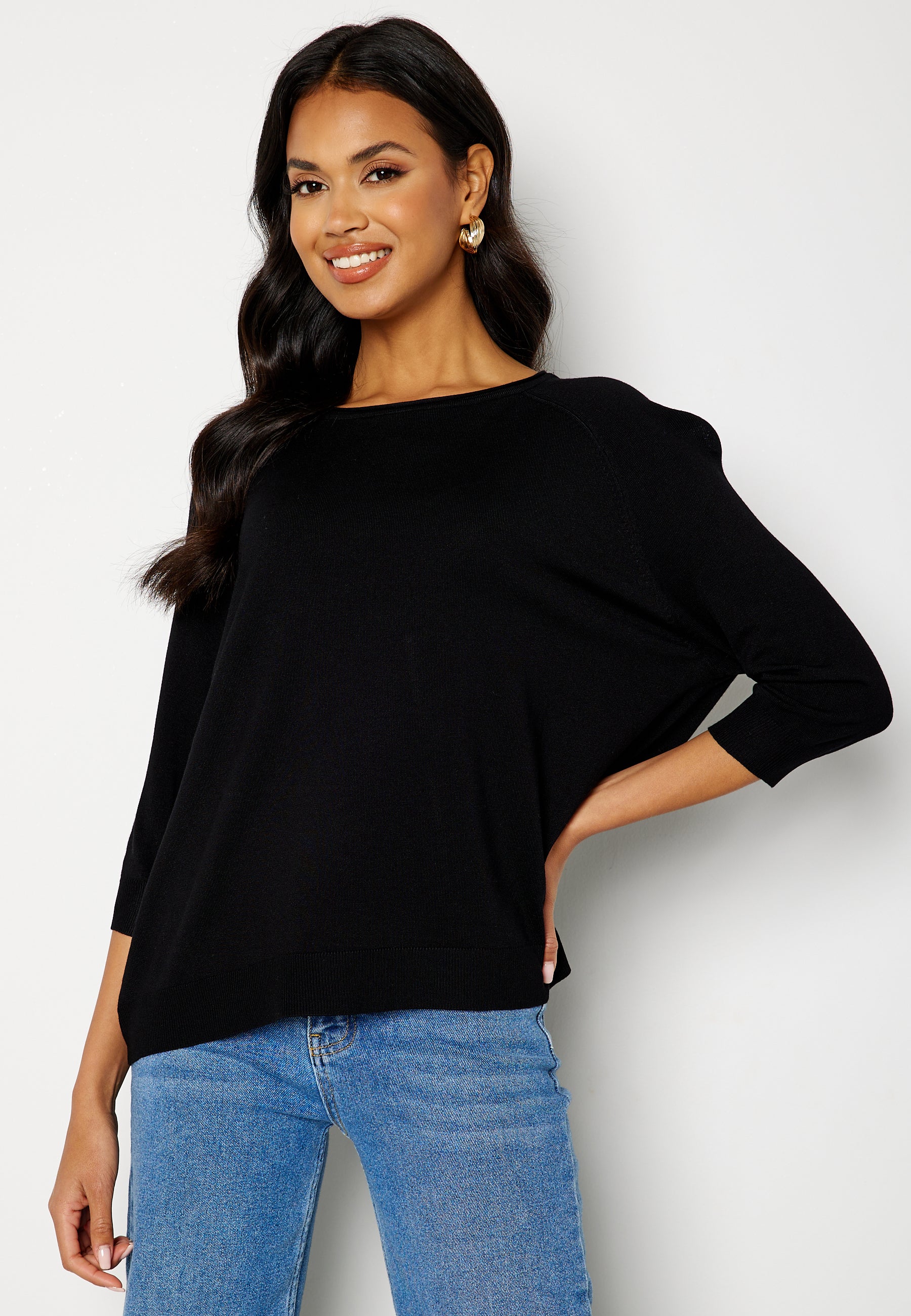 Nellie Glory 3/4 Boxy Blouse