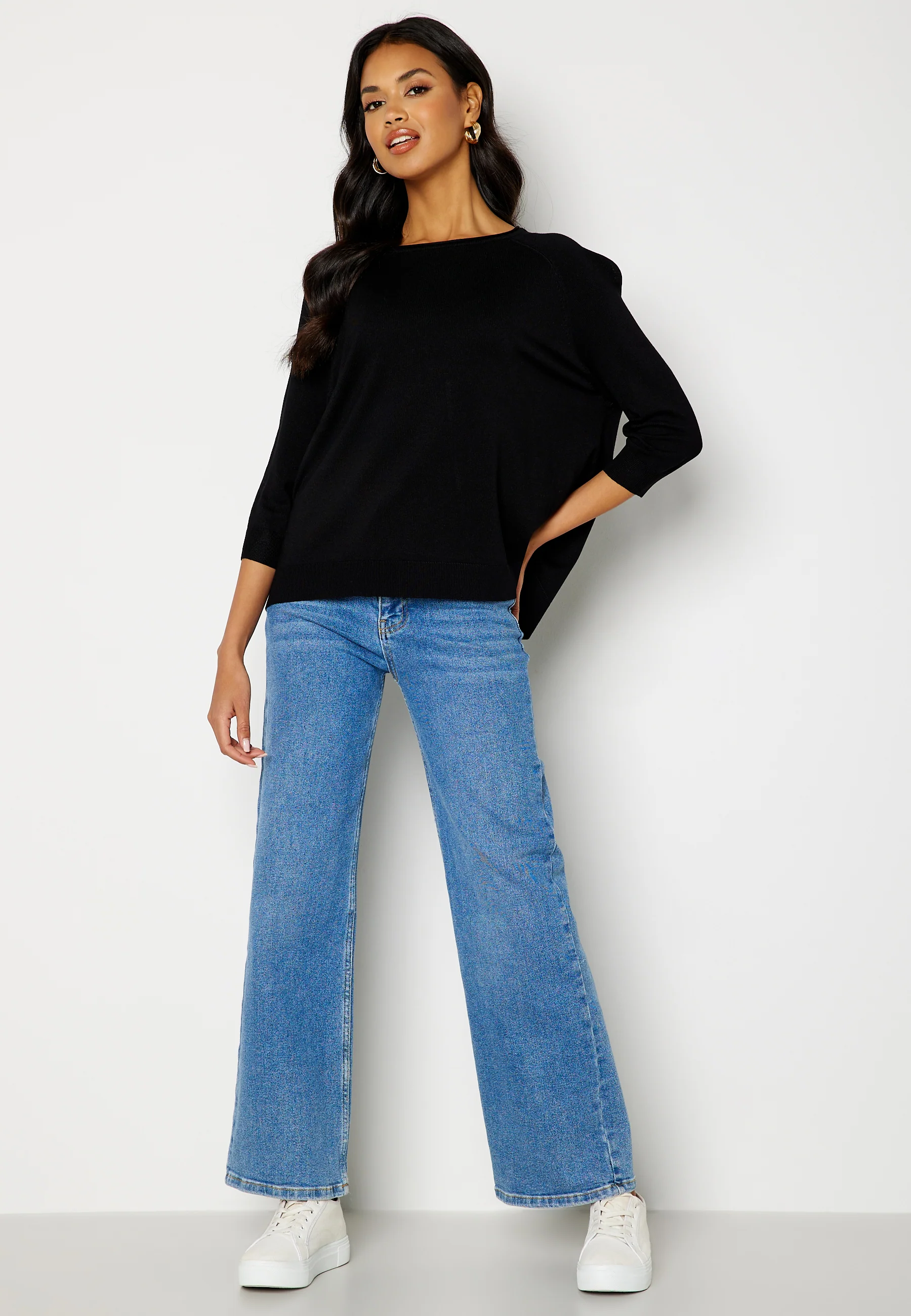 Nellie Glory 3/4 Boxy Blouse - Image 2