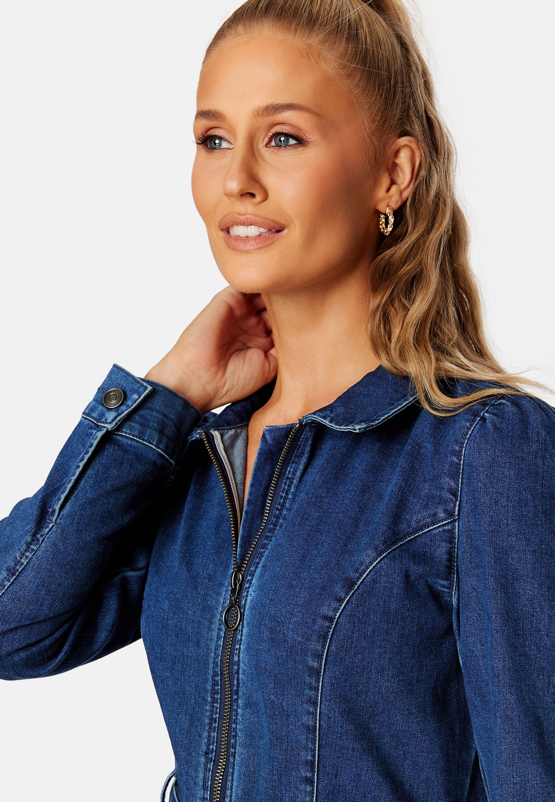 New Chigo Denim Dress - Image 4