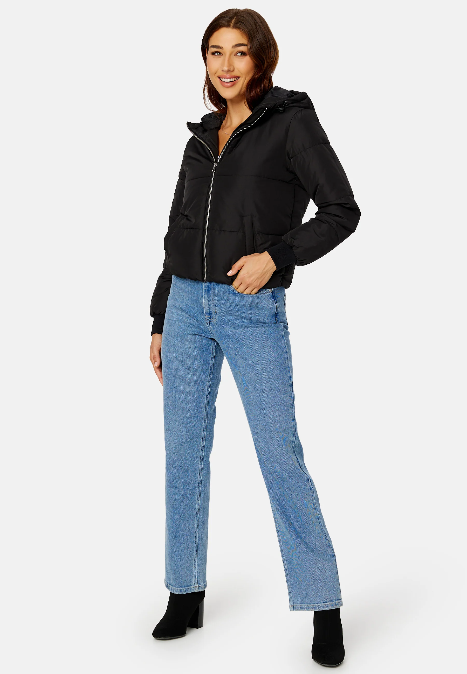 New Erica Short Hood Jacket - Image 3