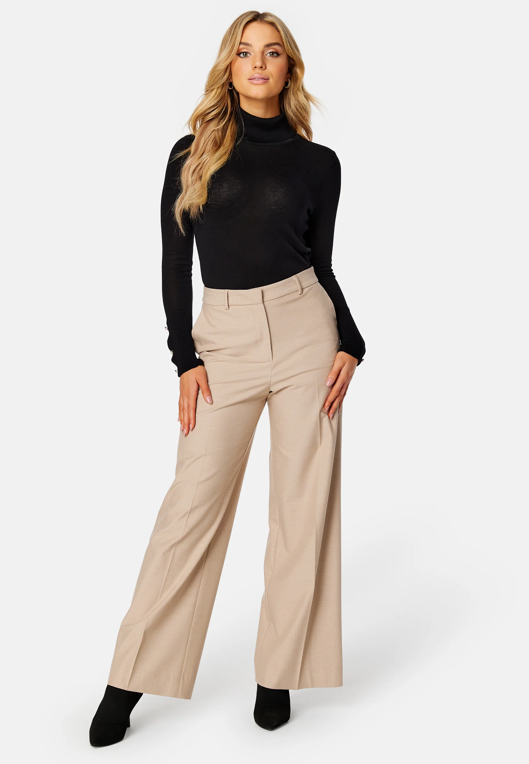 New Milda L/S Rollneck Blouse - Image 2