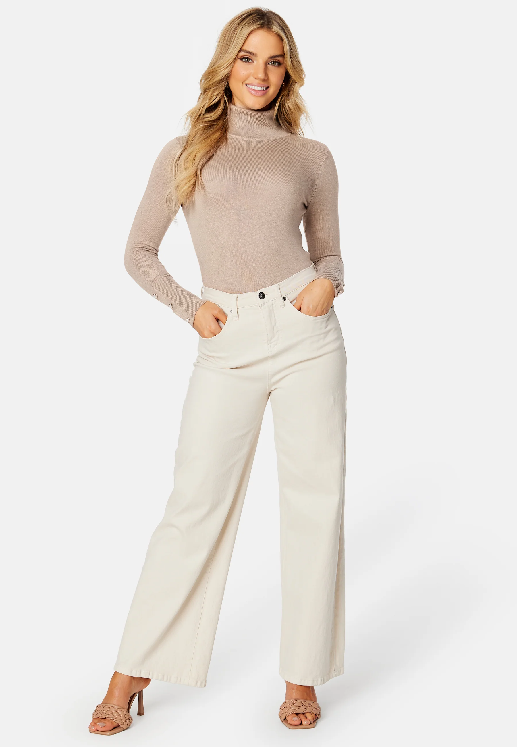 New Milda L/S Rollneck Blouse - Image 2
