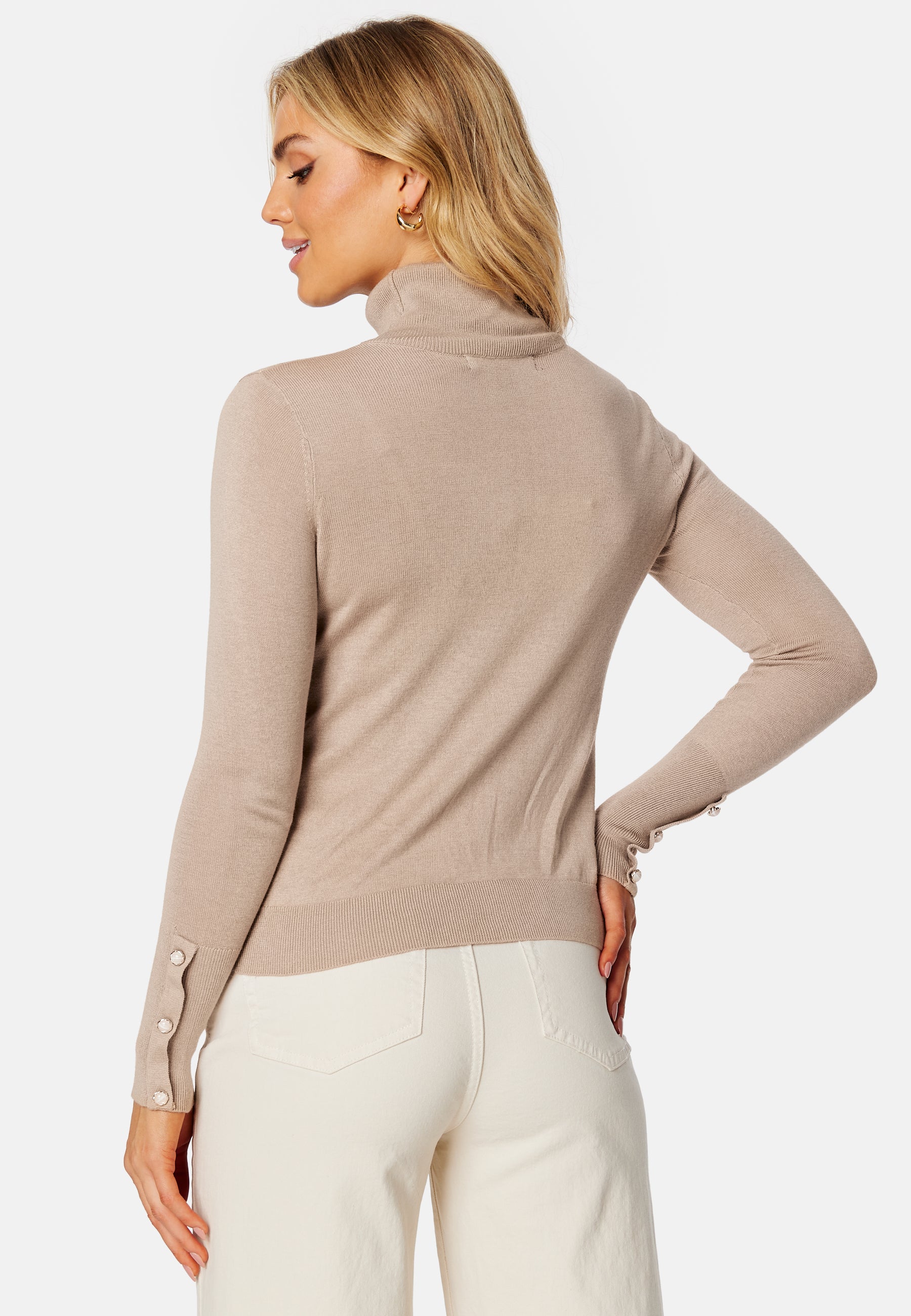 New Milda L/S Rollneck Blouse - Image 3