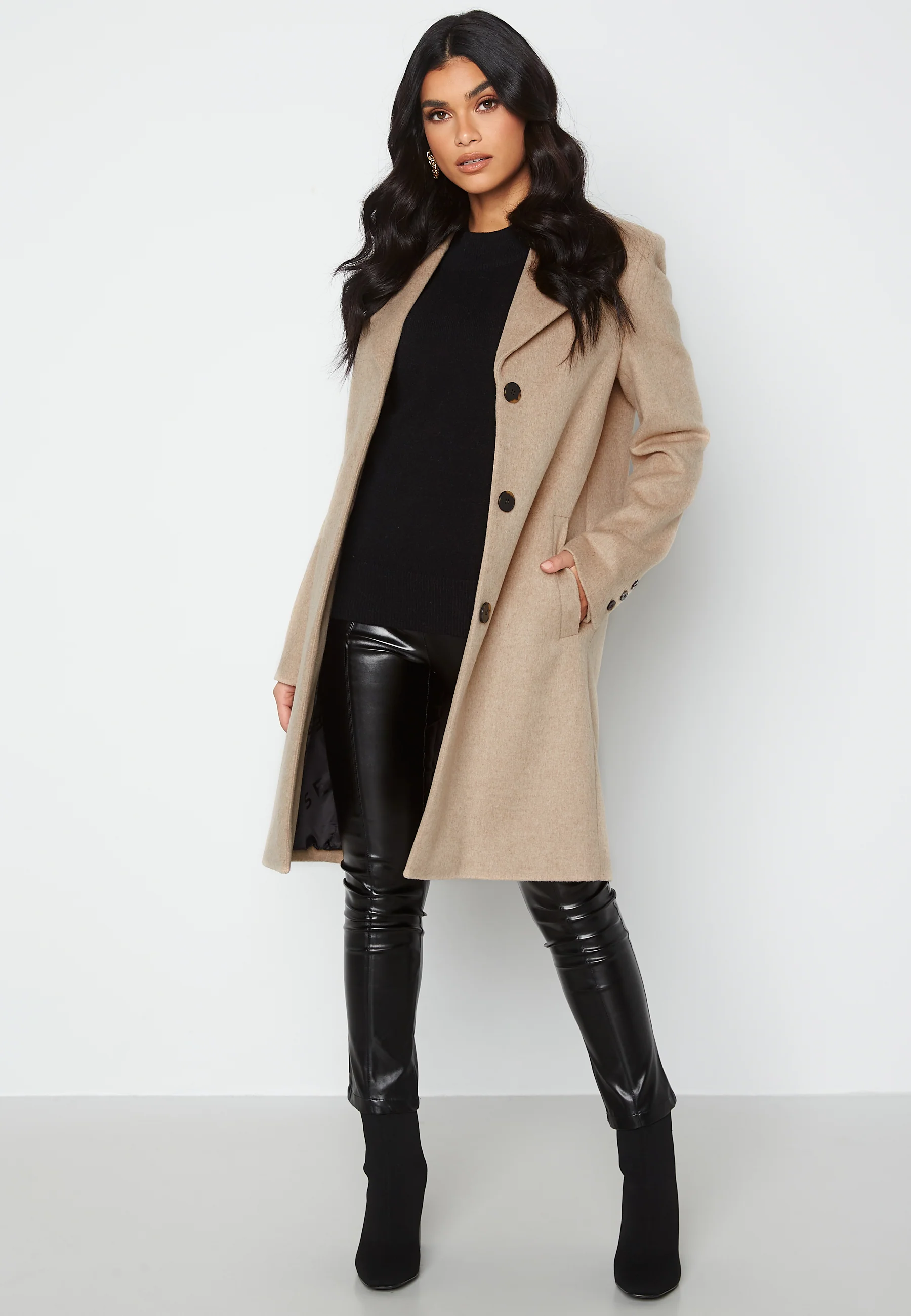New Sasja Wool Coat - Image 3