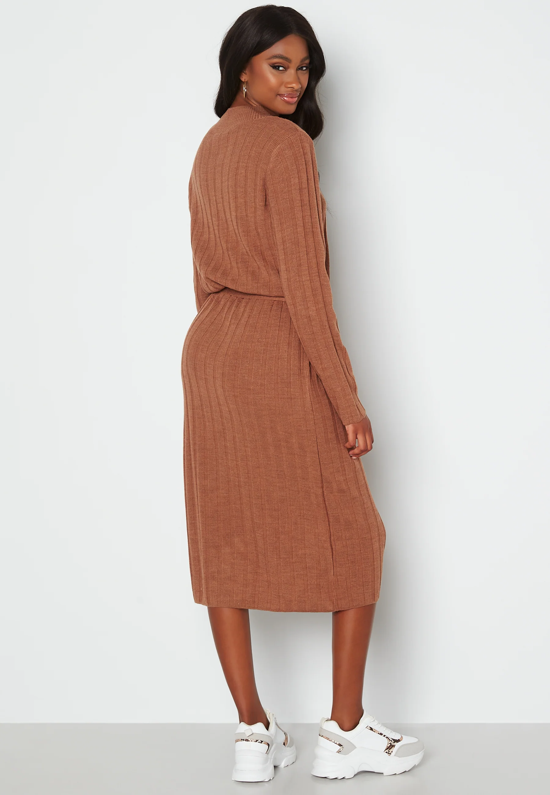New Tessa L/S O-Neck Dress - Image 2