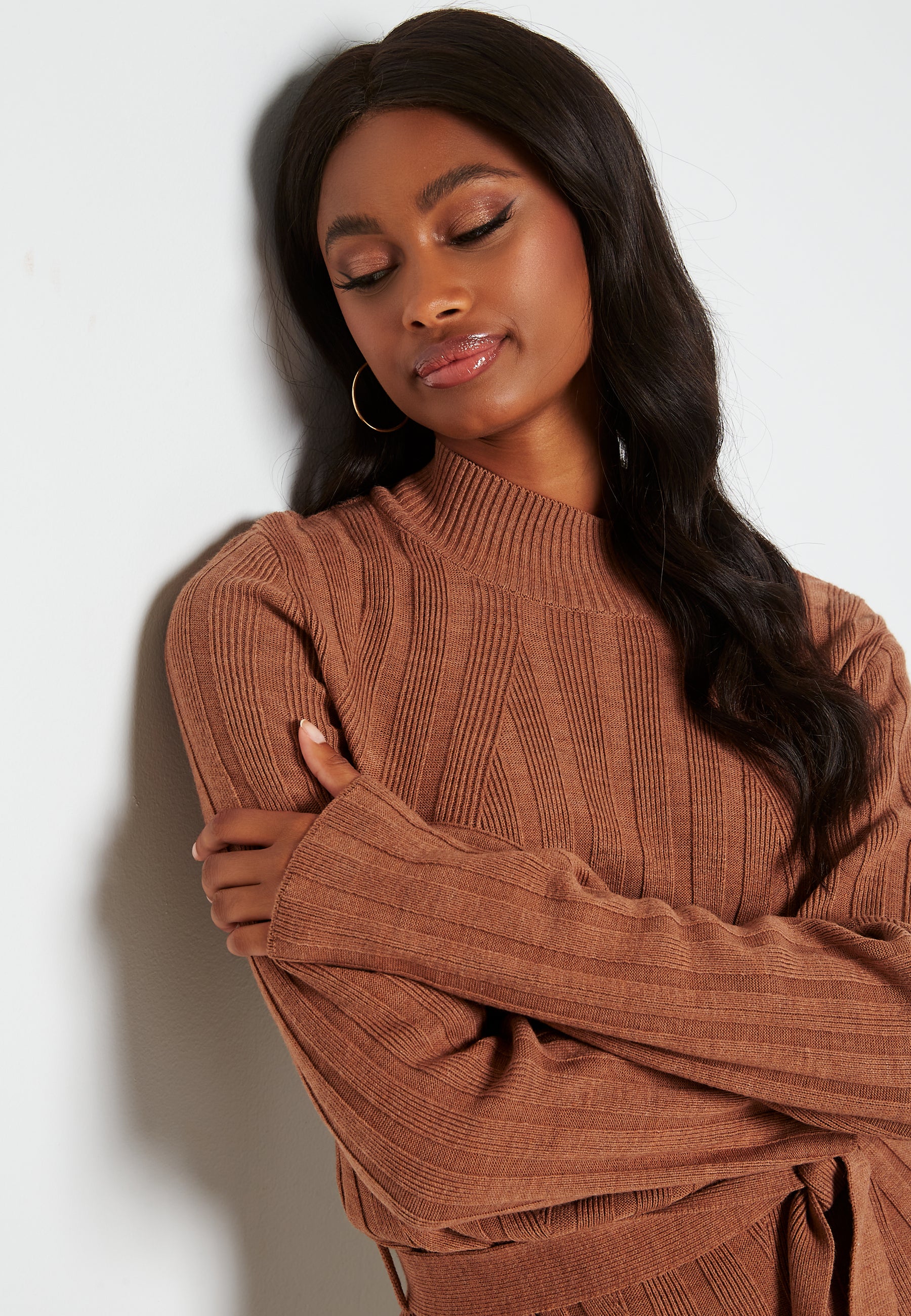 New Tessa L/S O-Neck Dress - Image 4
