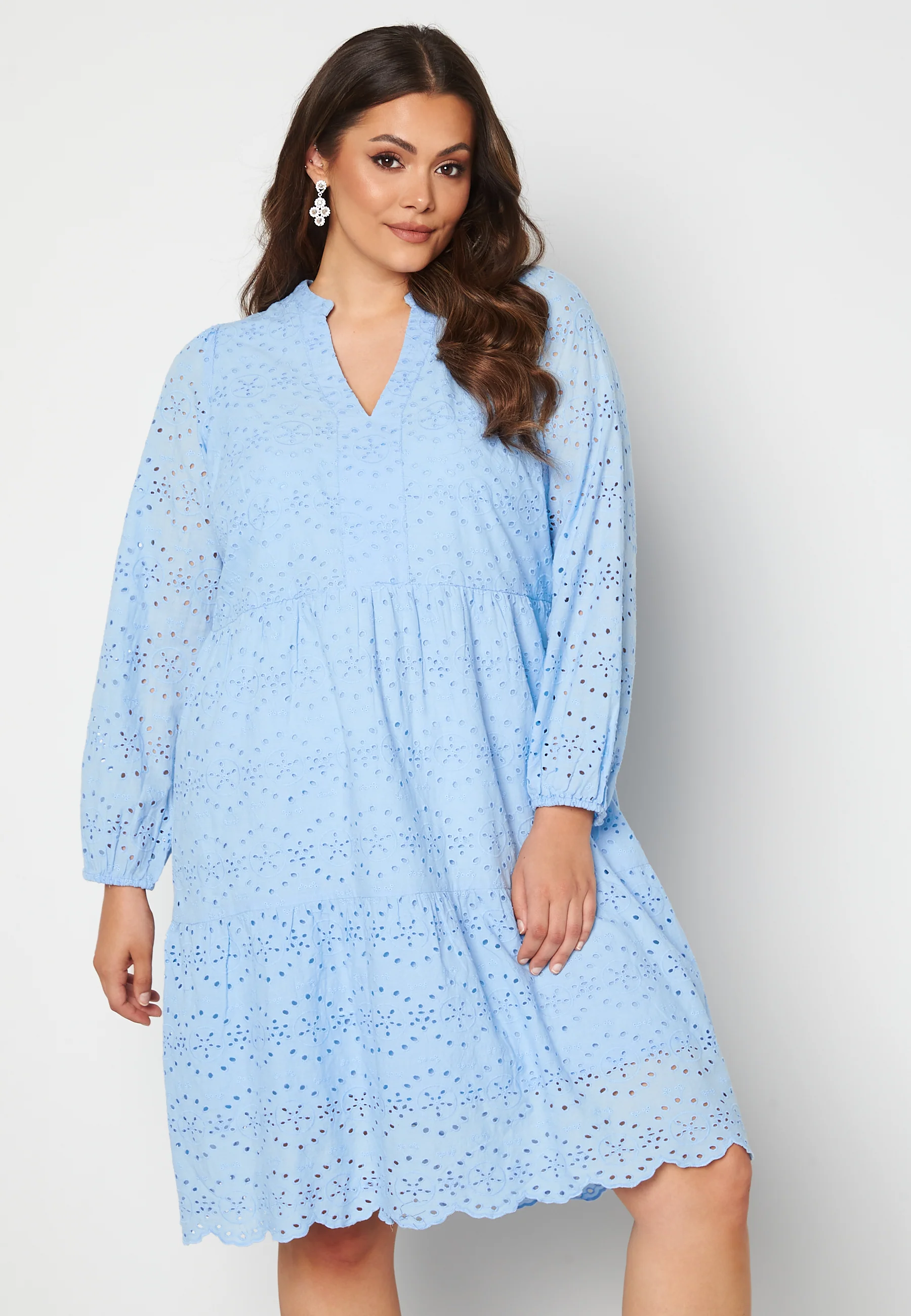 Nice LS Below Knee Dress