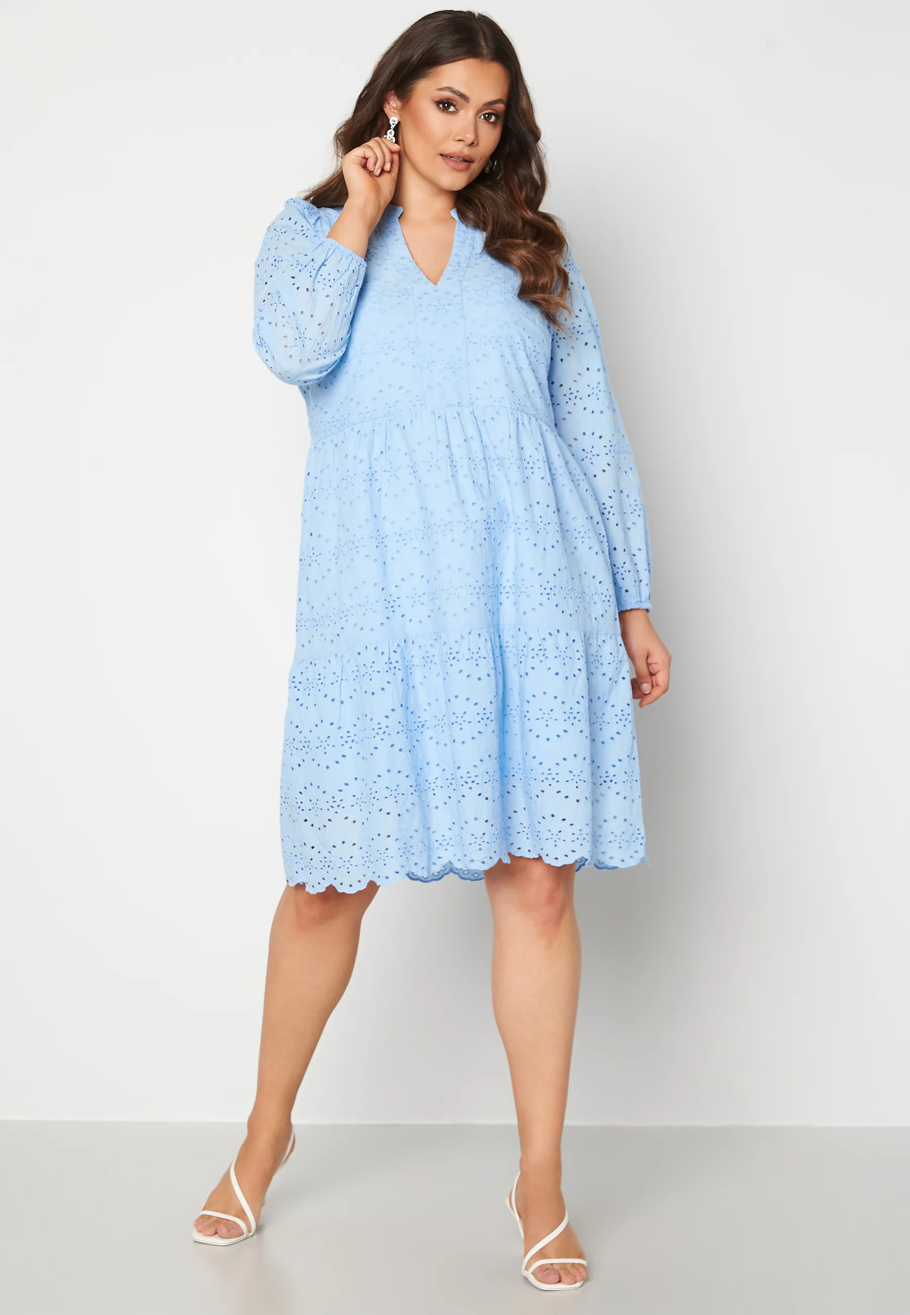 Nice LS Below Knee Dress - Image 2