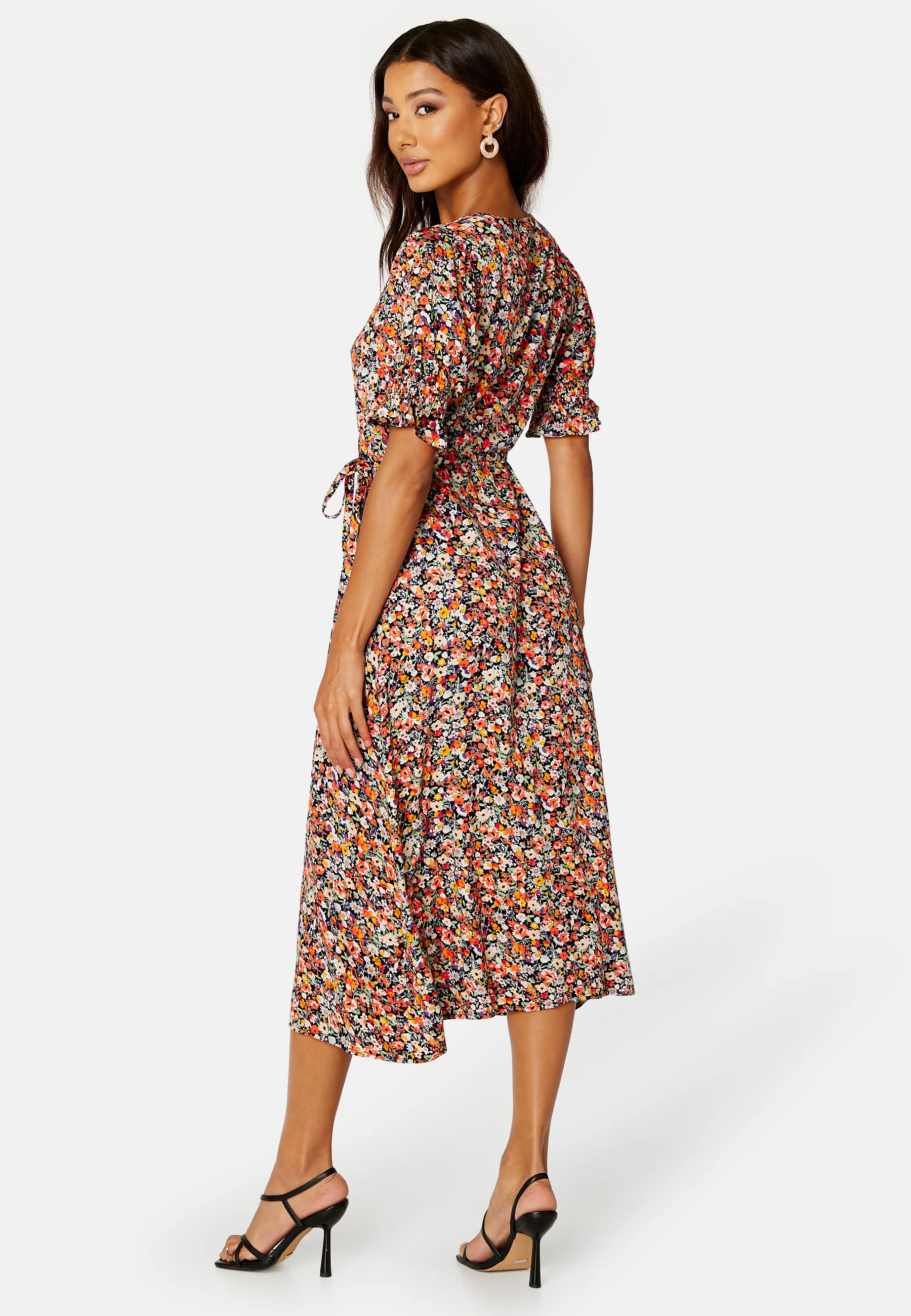 Nika SS Midi Wrap Dress - Image 2