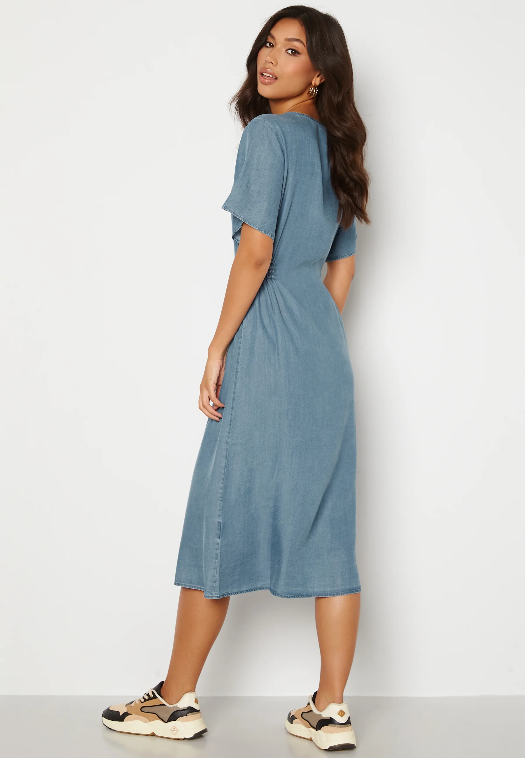 Nikoline Smock Denim Dress - Image 2