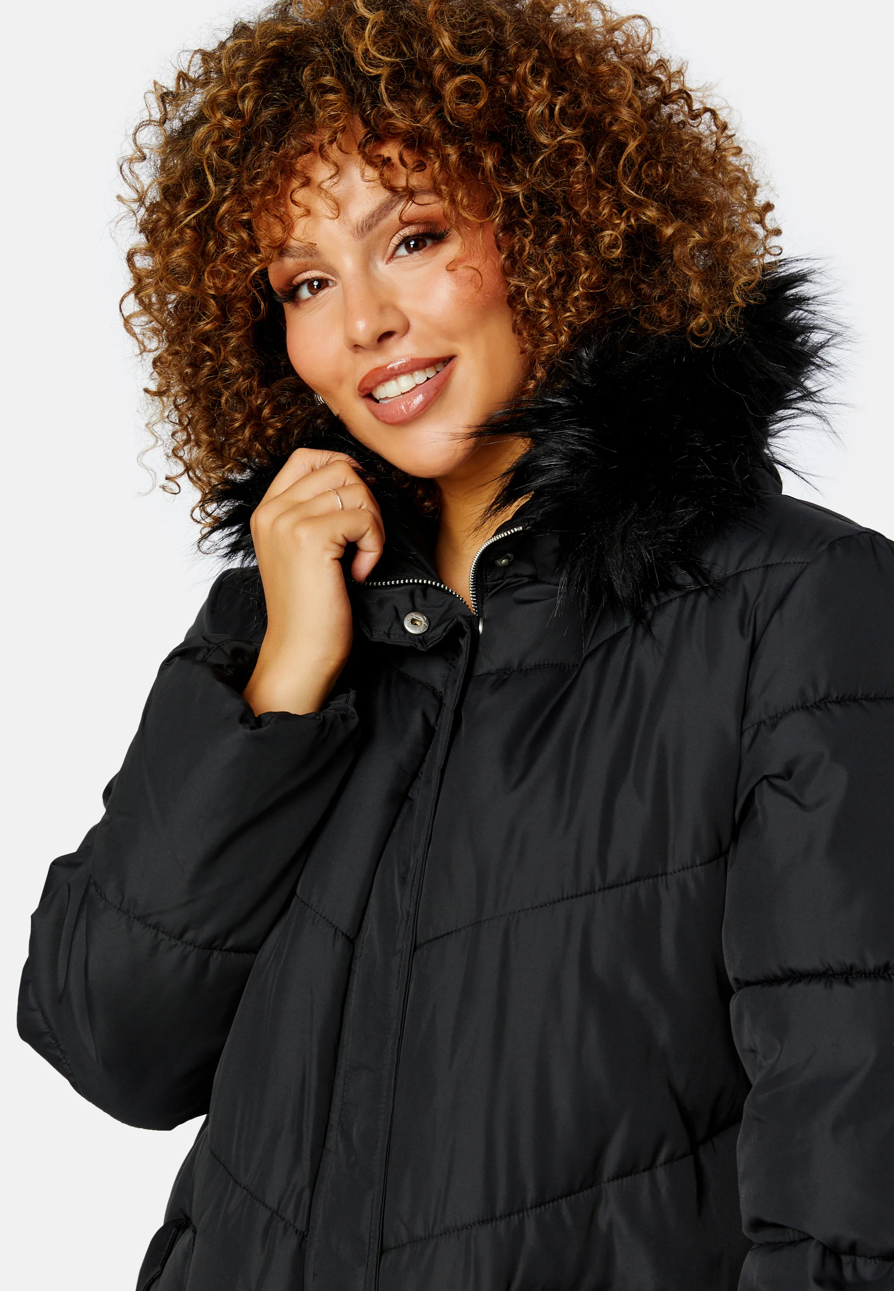 Nilla Long Padded Jacket - Image 12