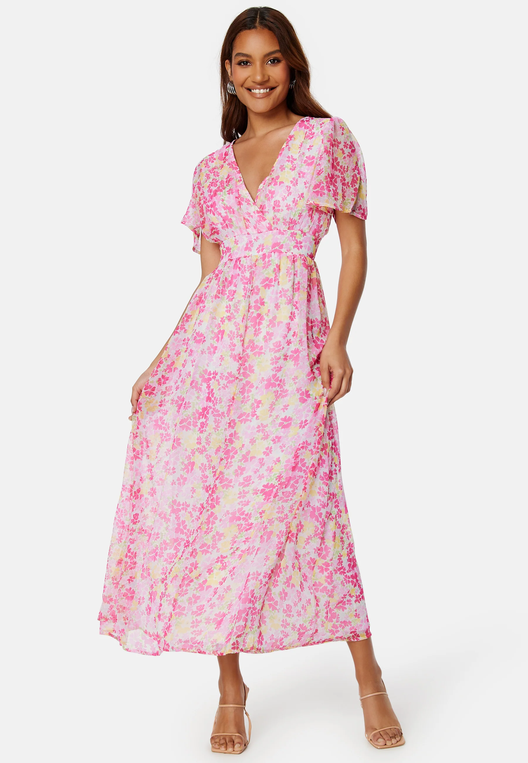 Noabelle O-Neck Ankle Dress - Image 2