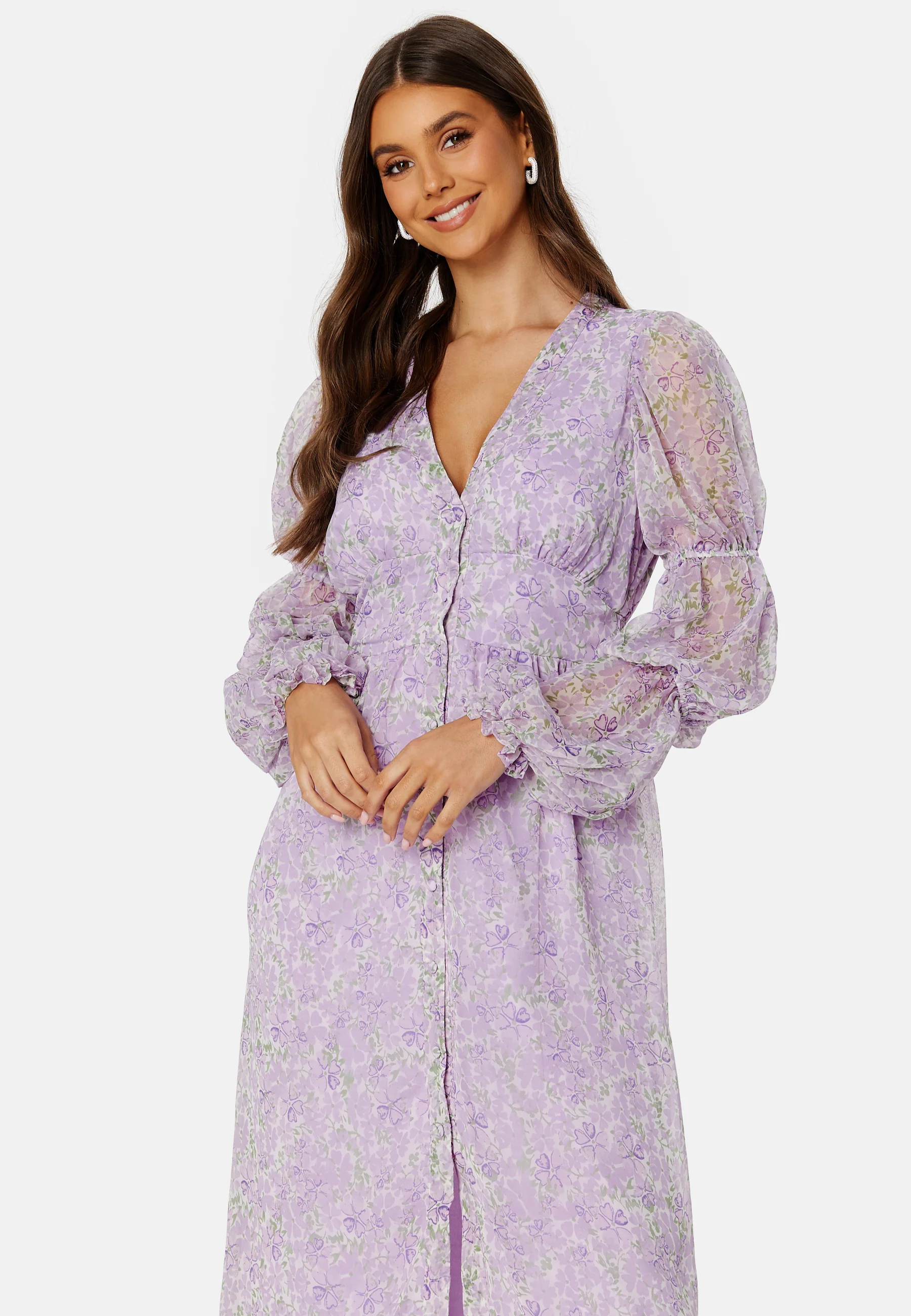 Noabelle V-Neck Dress - Image 5
