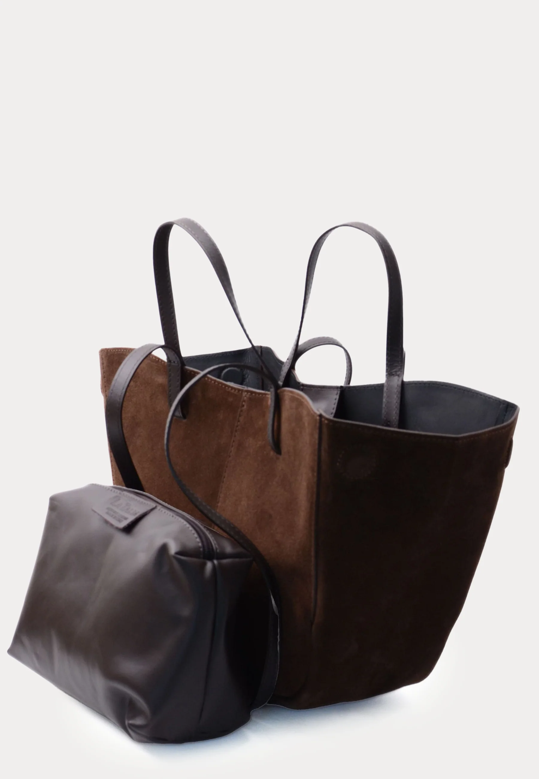 Nola Suede Handbag - Image 8