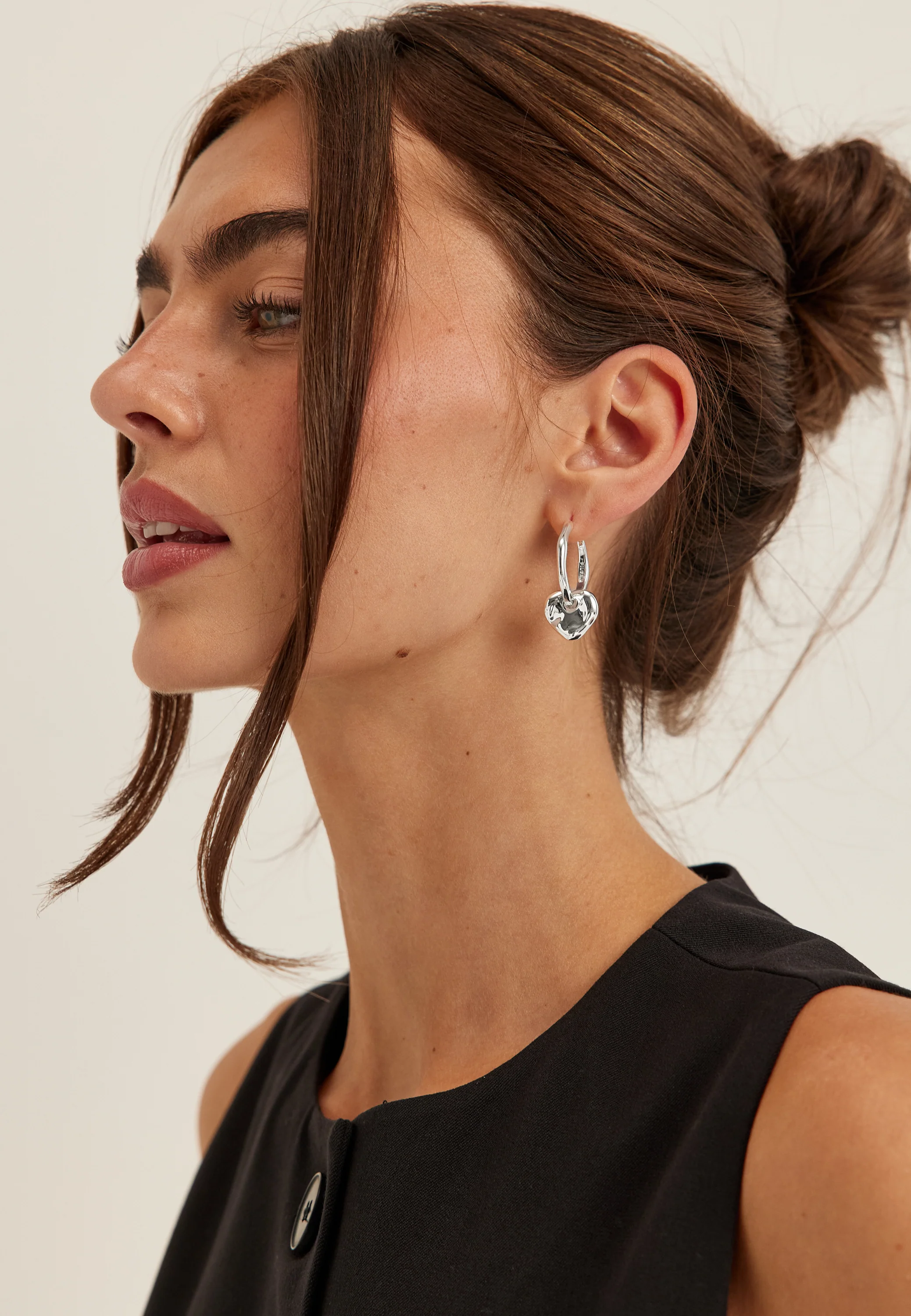 Nova Earrings Silver-plated - Image 2