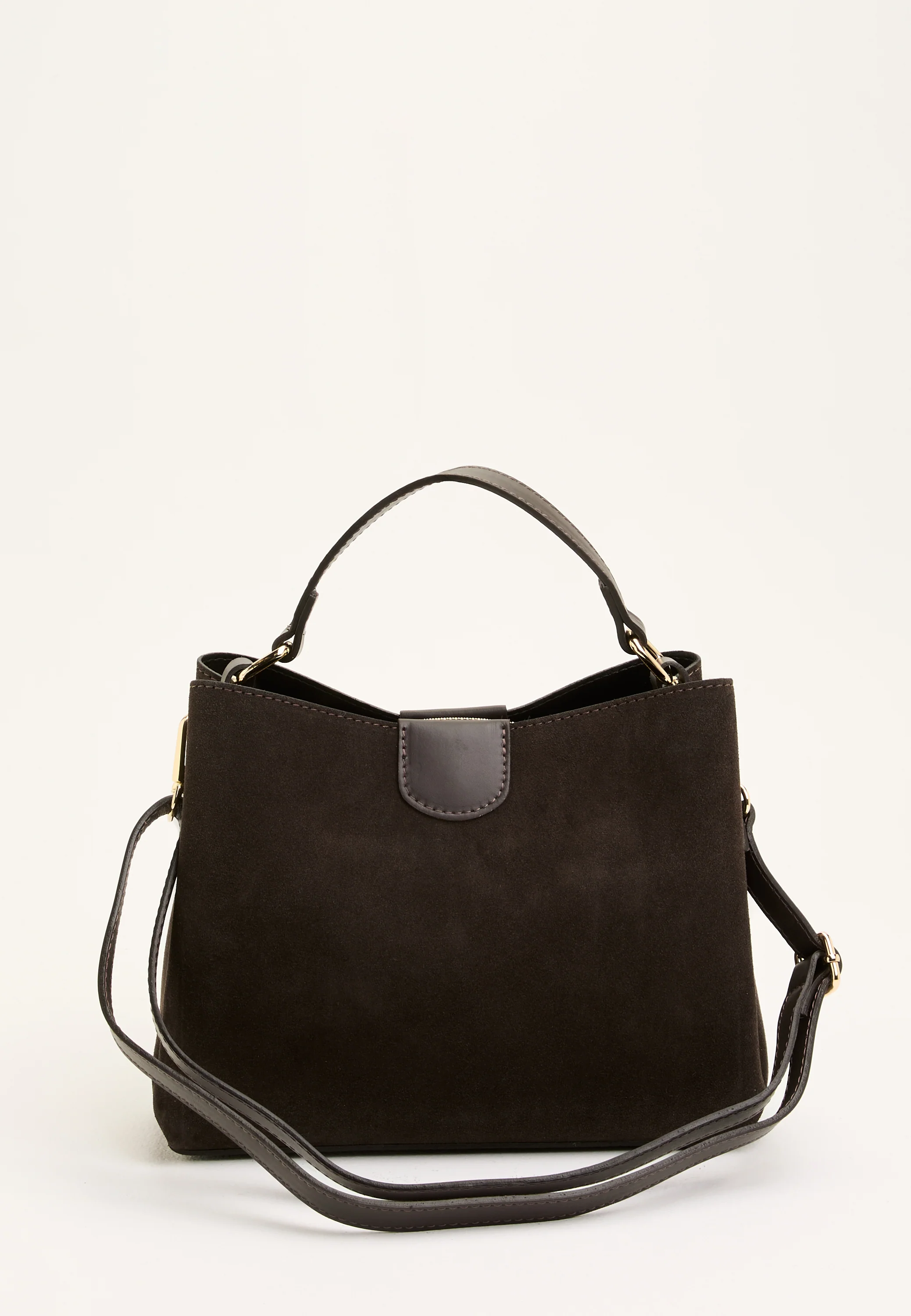 Novara Suede Handbag - Image 5