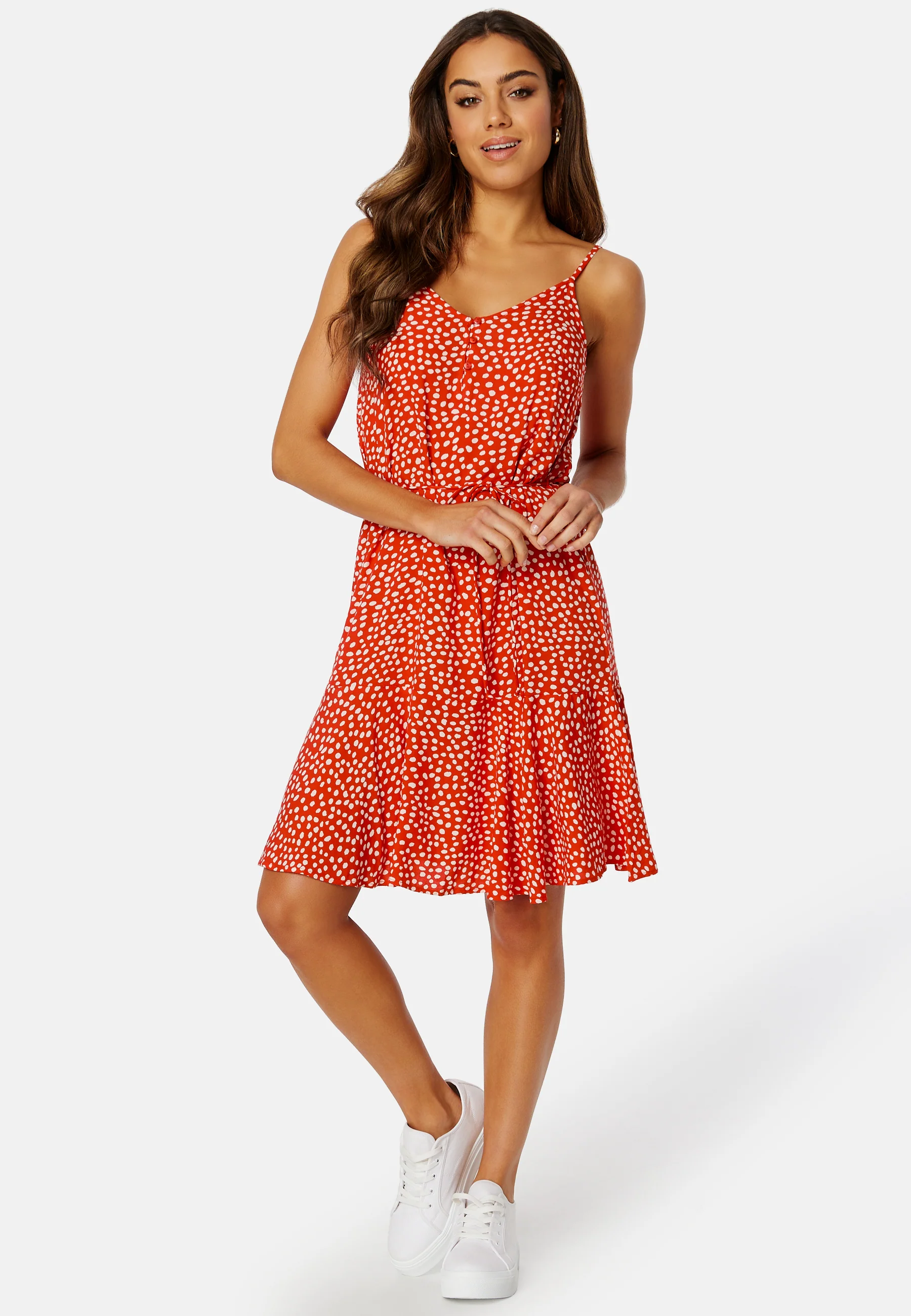 Nya Slip Button Dress - Image 2