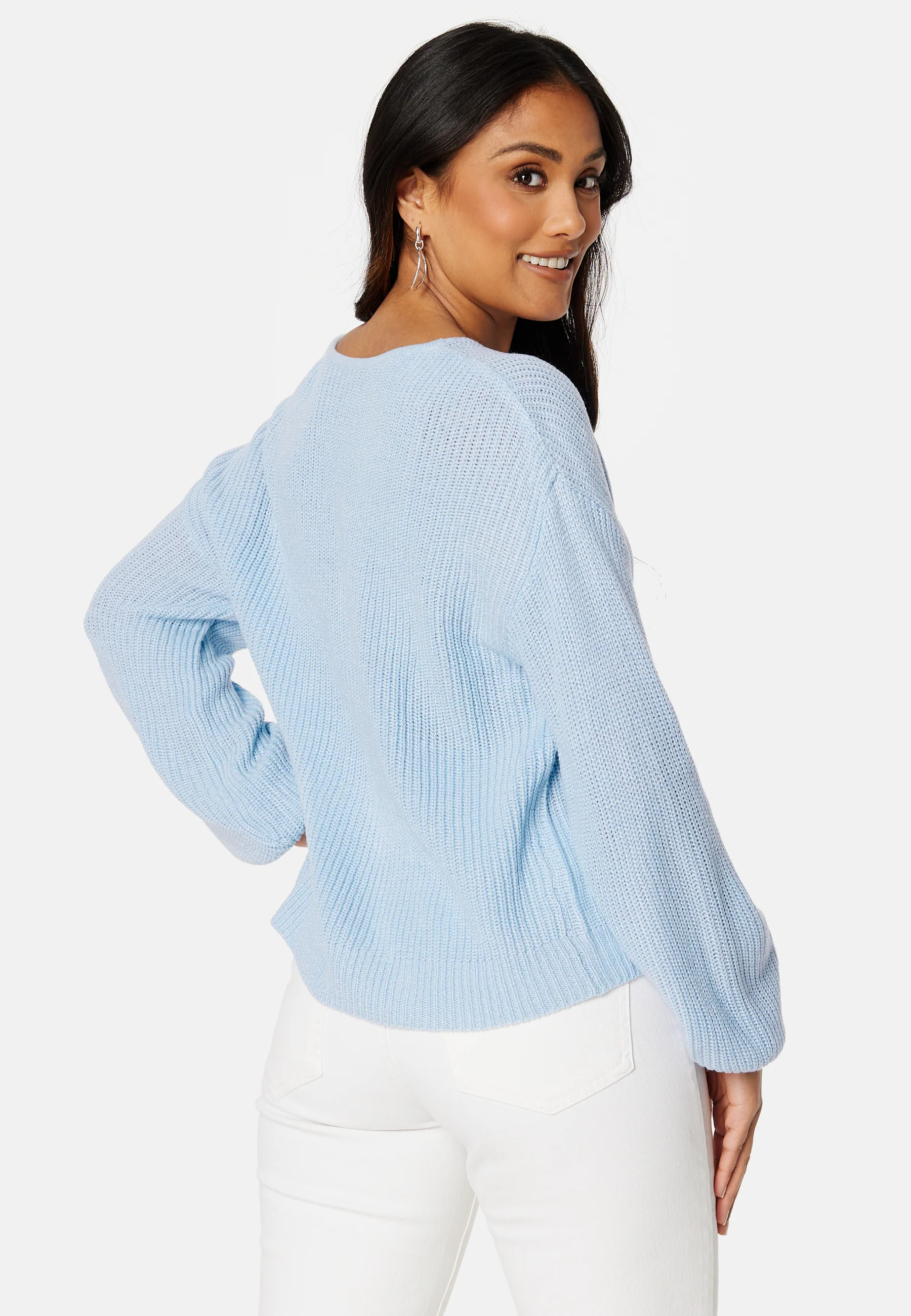 Oa Rev V-Neck Lace Knit - Image 5