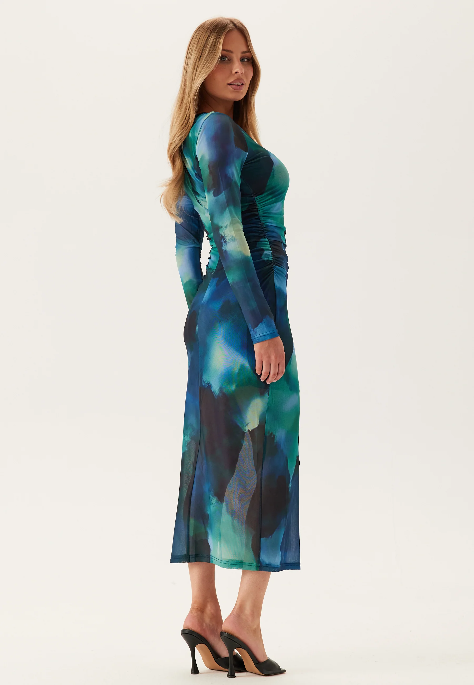Objaila L/S RE LONG DRESS RE - Image 3