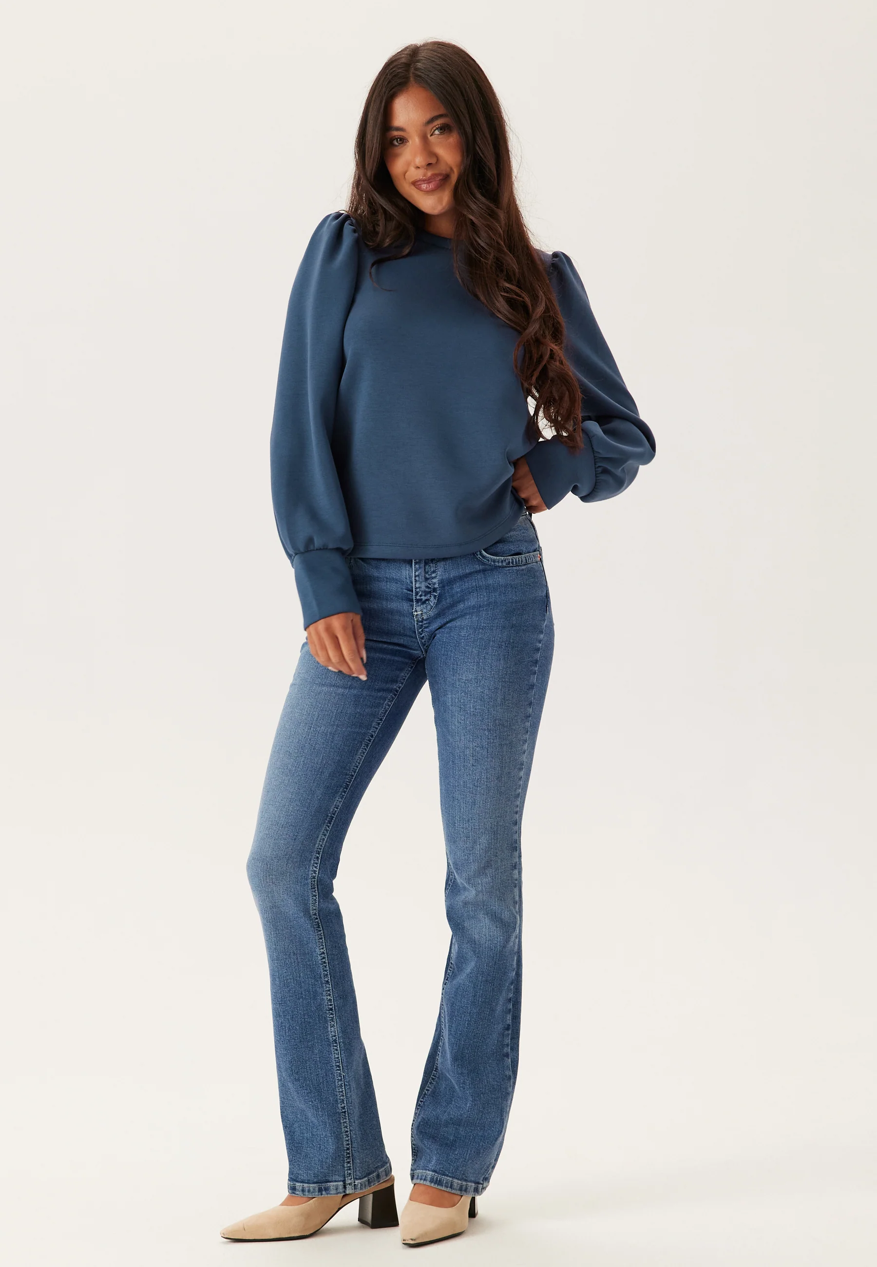 Objandrea Re L/S O-NECK TOP - Image 3