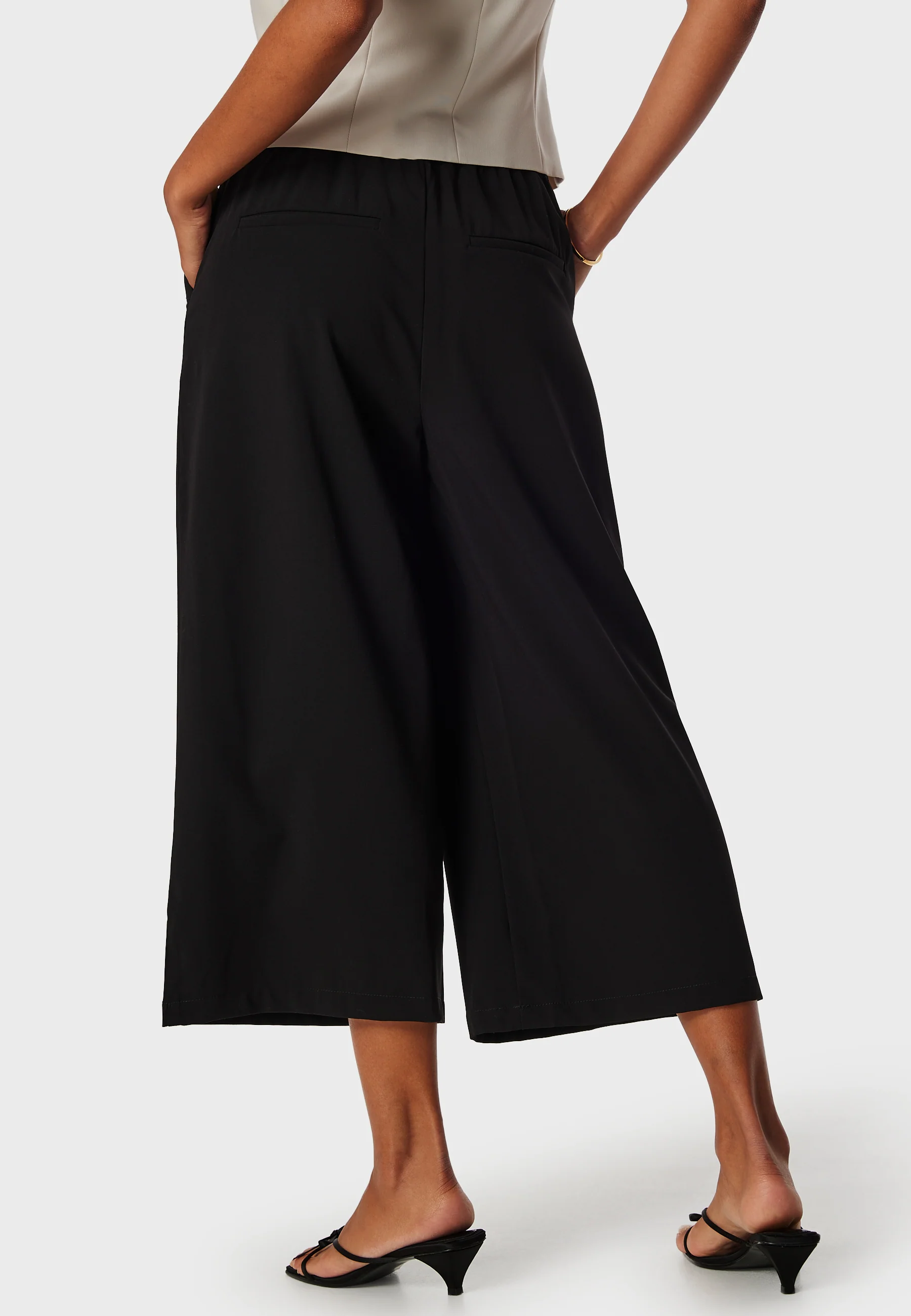 Objcecilie MW Culotte Pants - Image 2