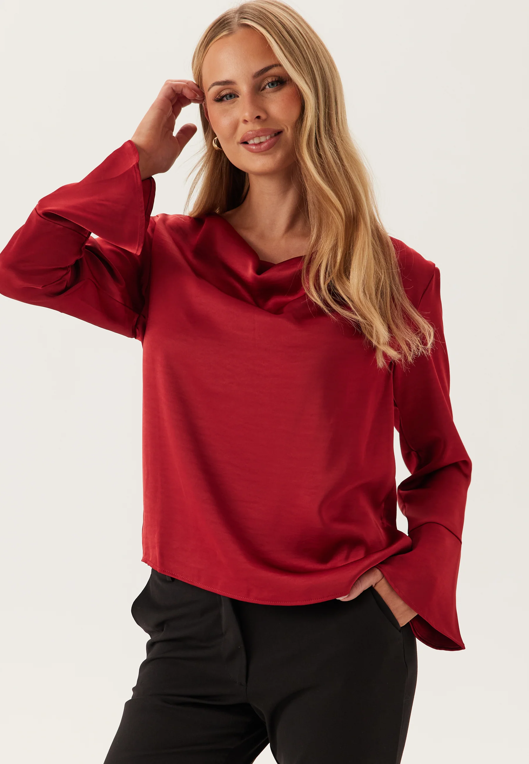 Objchilli L/S RE WATERFALL TOP - Image 4