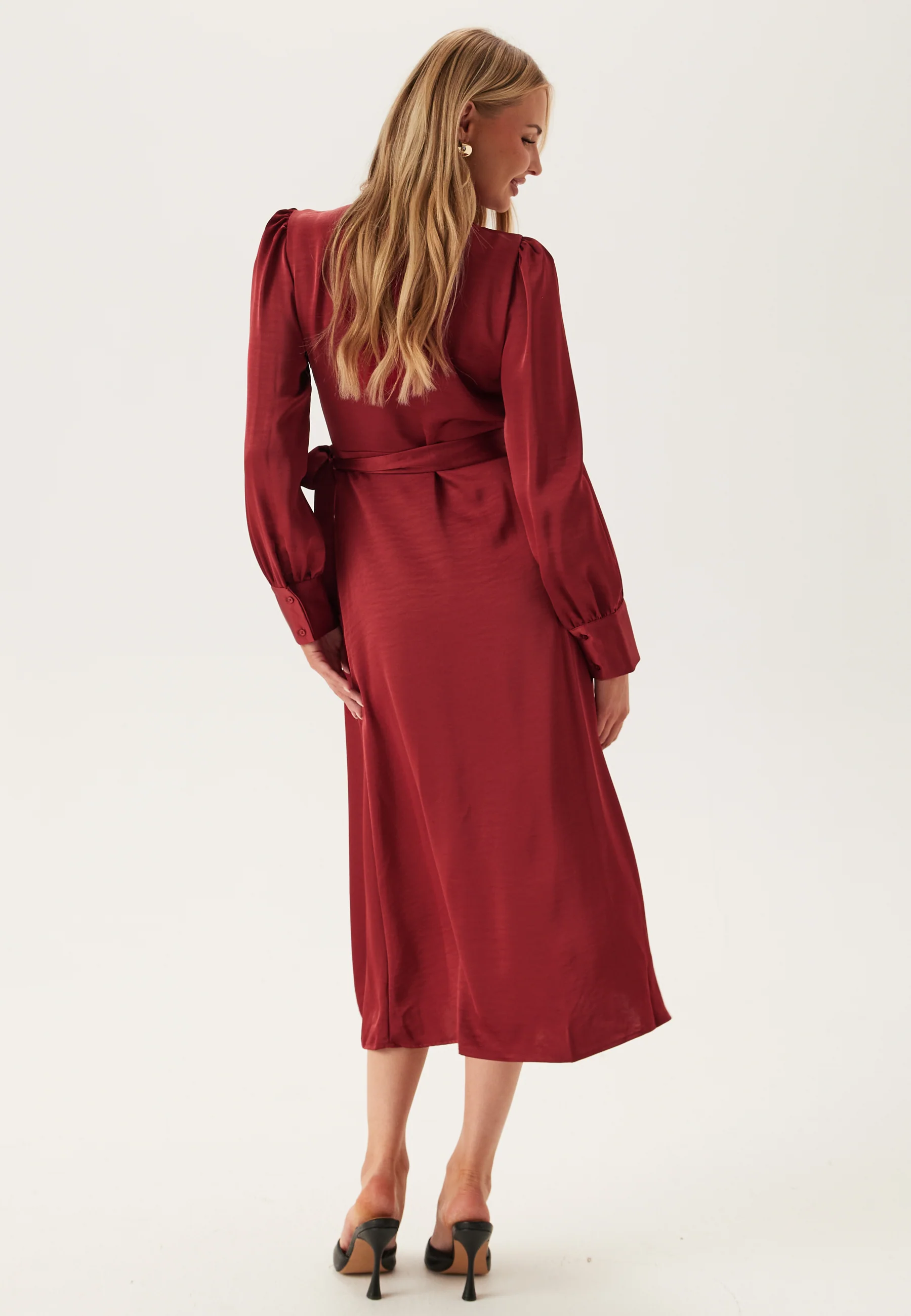 Objchilli L/S WRAP DRESS WRAP - Image 2