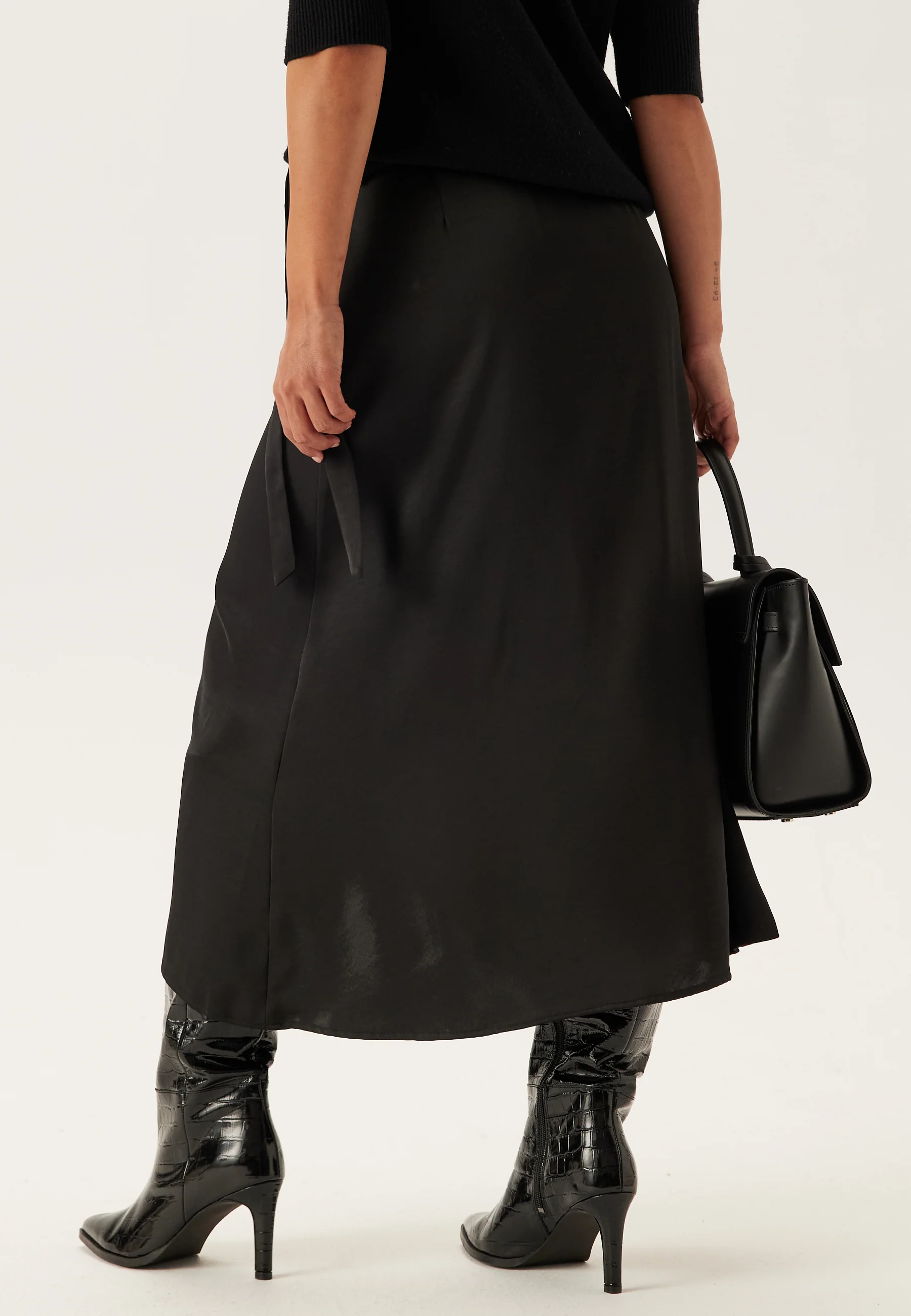 Objchilli Midi Wrap Skirt - Image 2