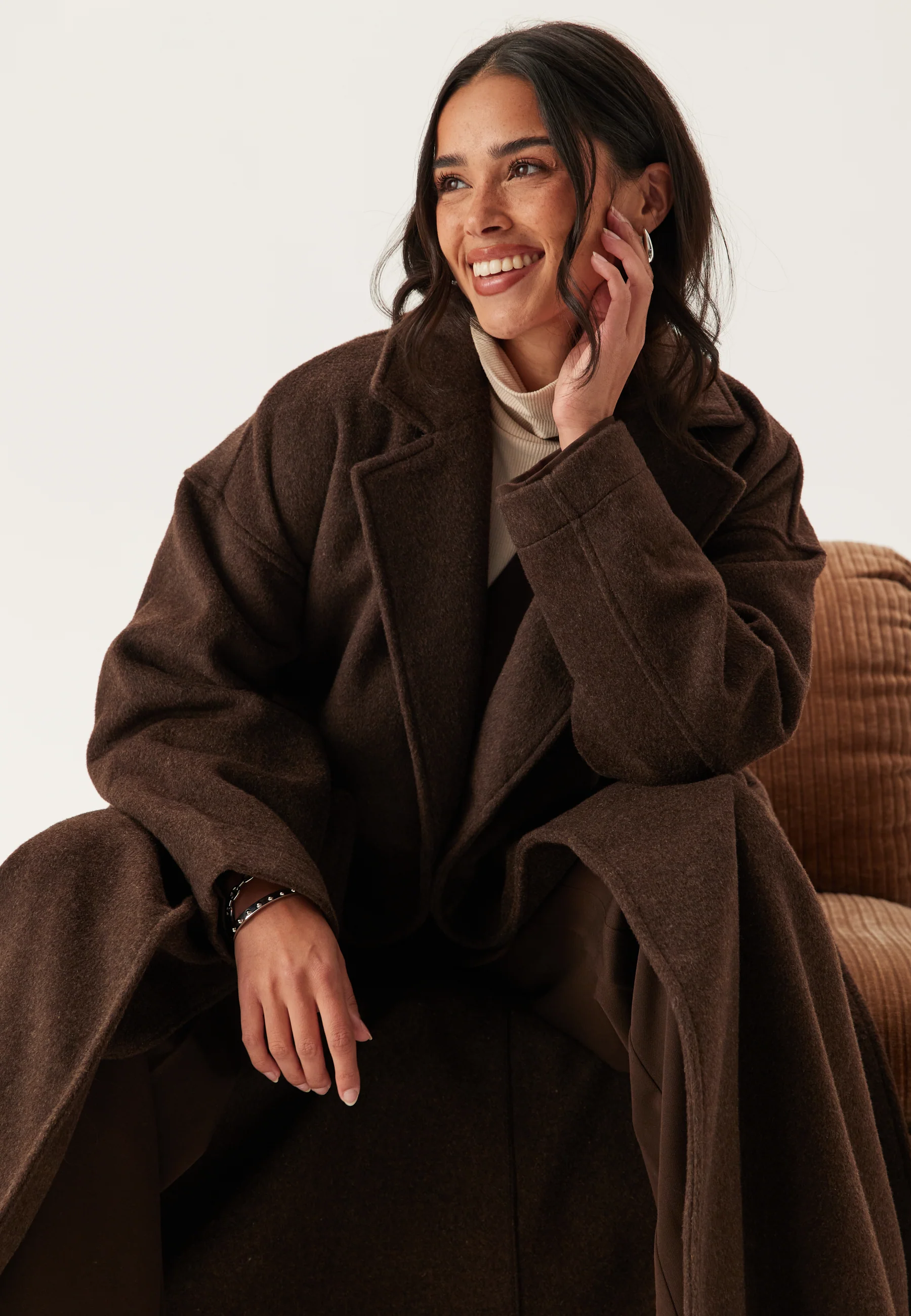 Objclara Oversize Wool Coat - Image 2