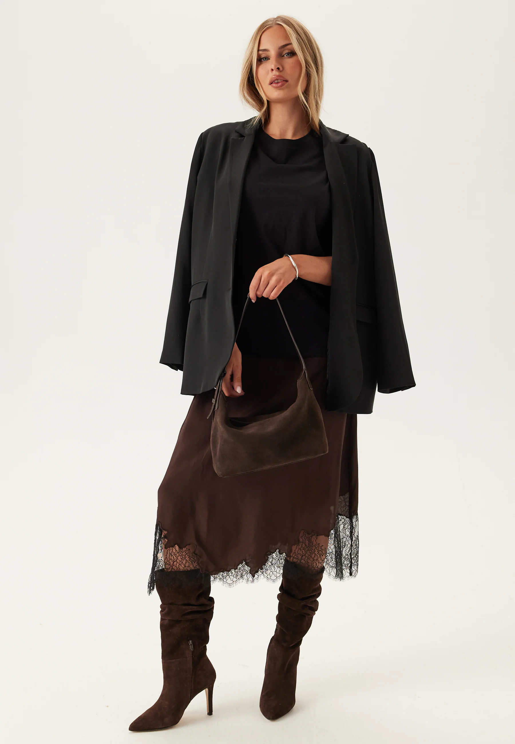 Objdalme Mw Long Lace Skirt - Image 3