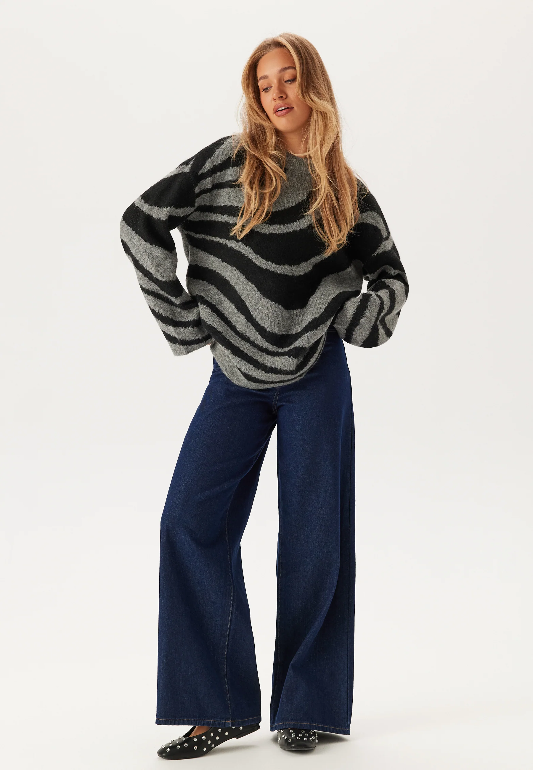 Objdiana Lo L/S KNIT PULLOVER - Image 3